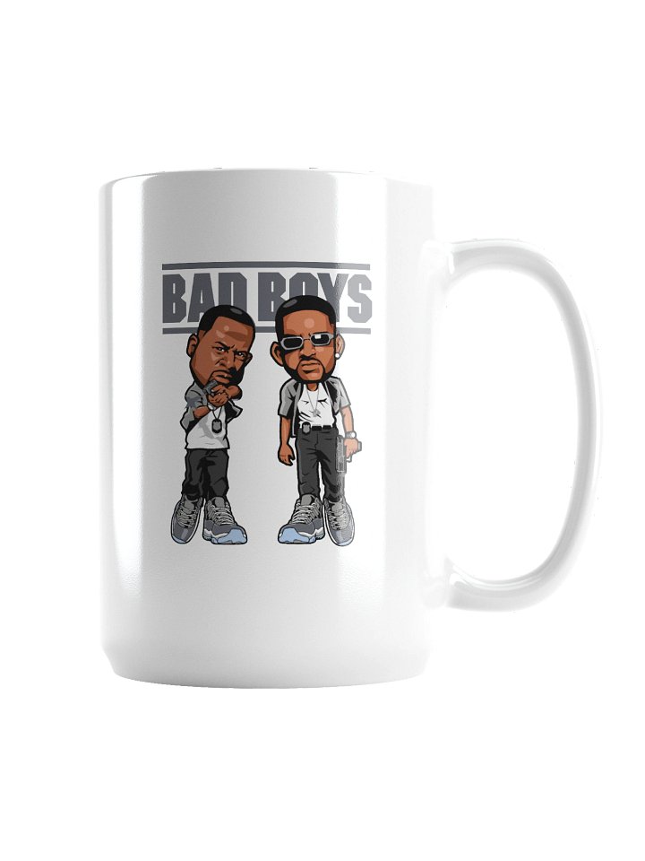 Ceramic Mug – Dynamic Duo Modern Graphic Coffee Mug for Daily Use product image (2)