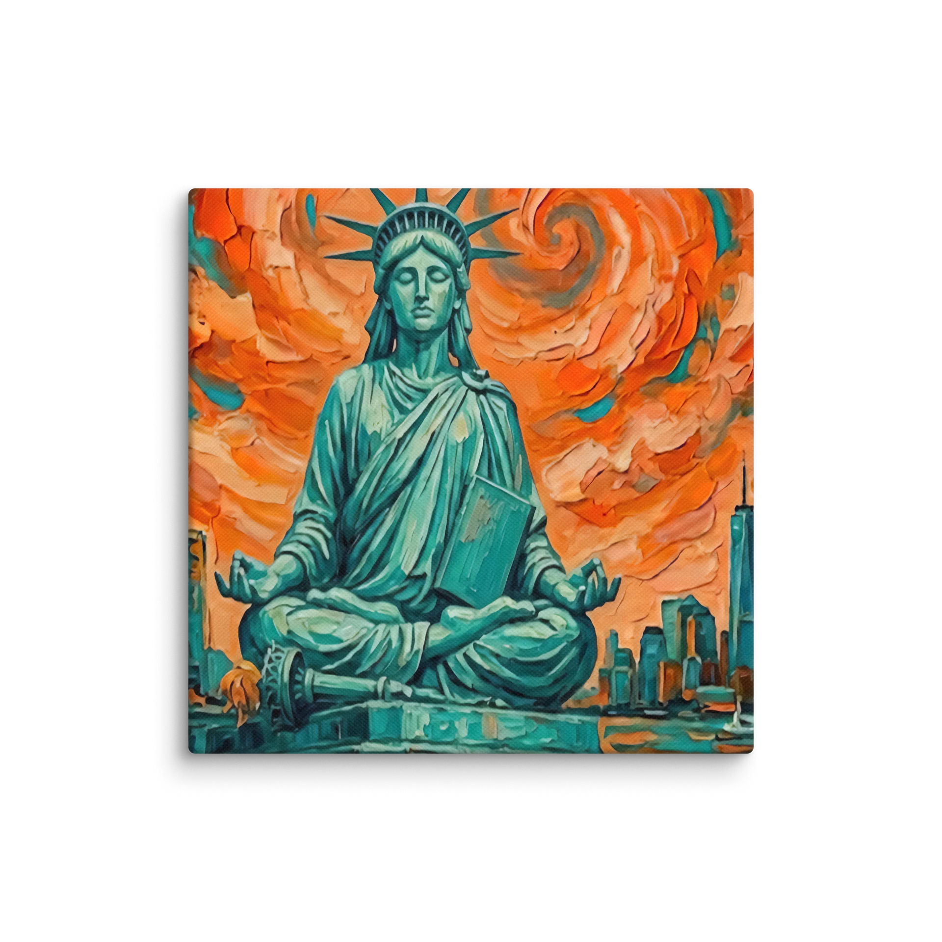 Lady Liberty Meditating - The Canvas product image (1)