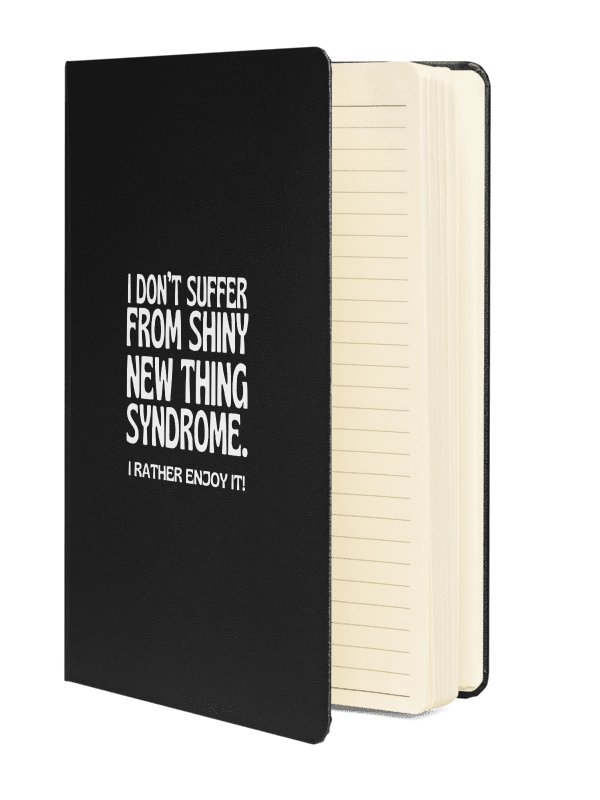 Shiny New Thing Syndrome Journaling Notebook product image (9)