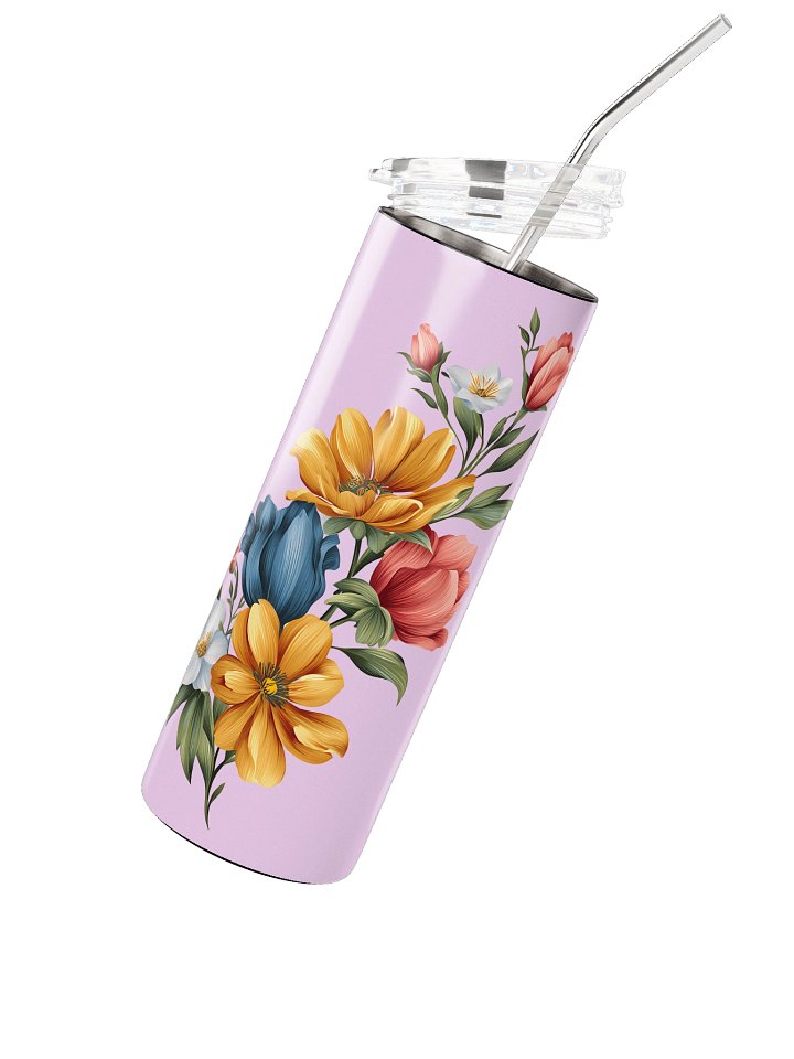 Flowers B Stainless Steel Tumbler product image (3)