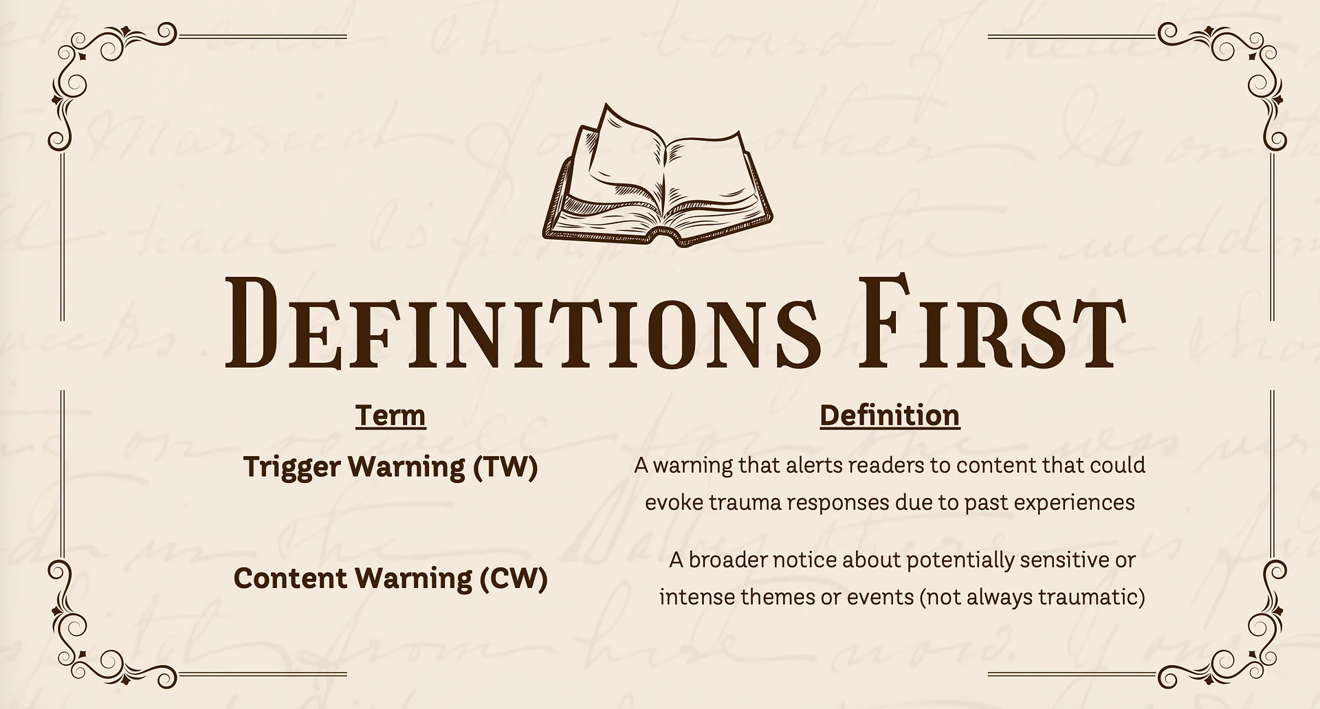 Trigger & Content Warnings product image (4)