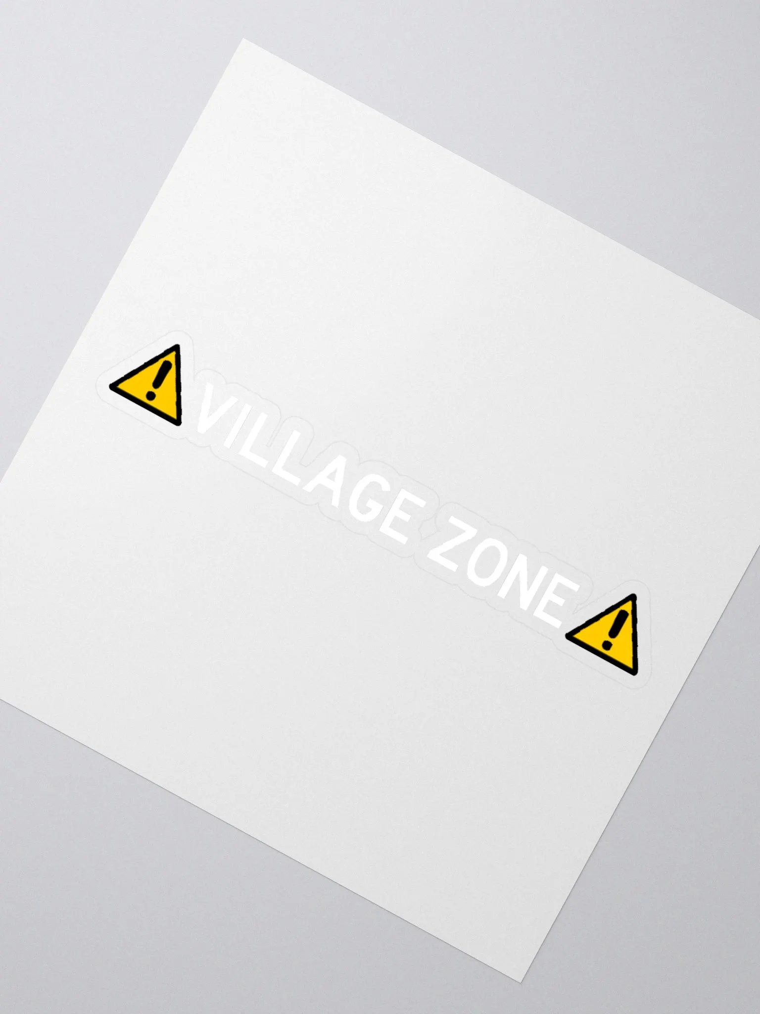 Village Zone Sticker product image (4)