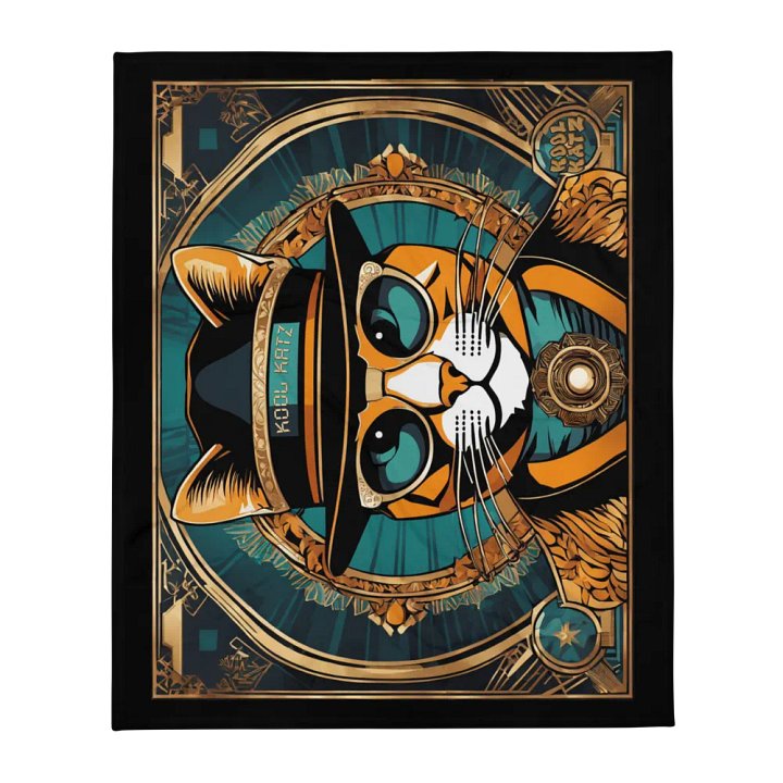 Real Kool Katz Plush Throw Blanket product image (13)