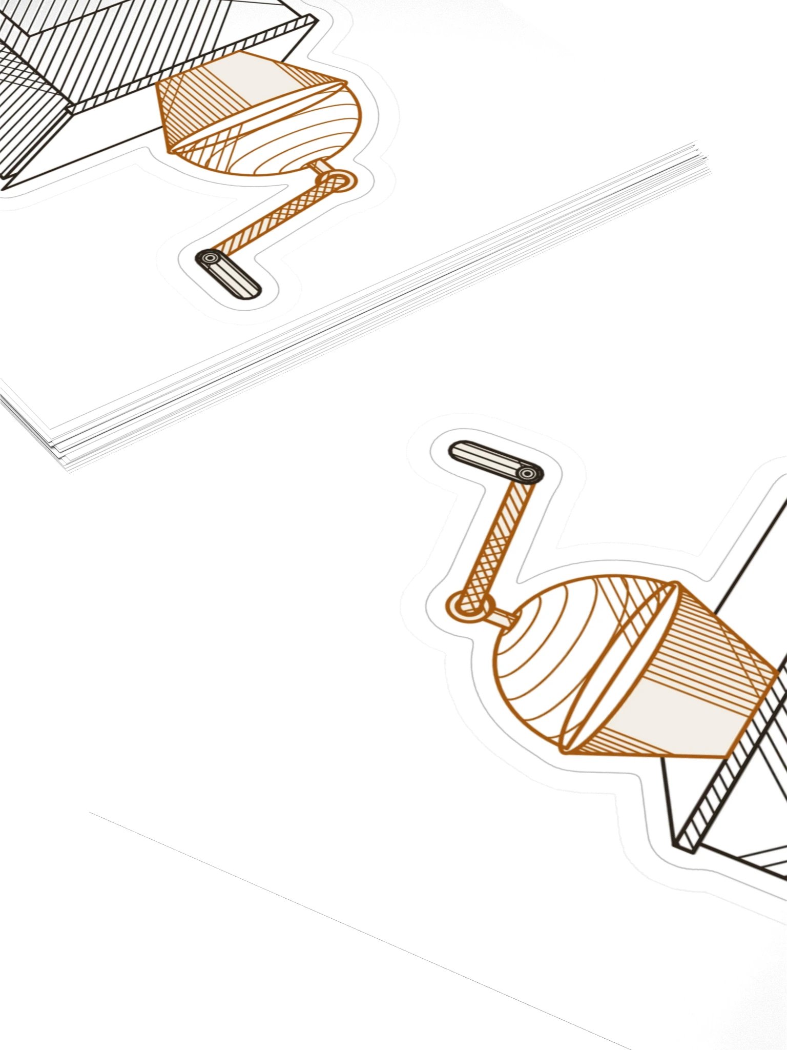 Coffee mill sticker · MOTION product image (4)
