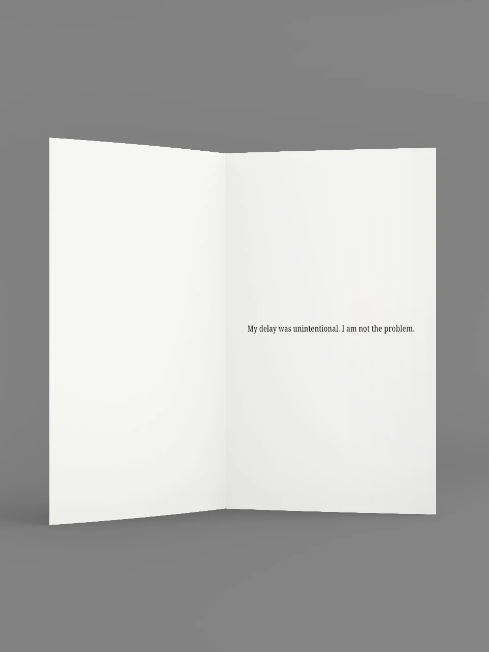 Already Handled This Futuristically Printable Greeting Card (Choose Your Message) product image (6)