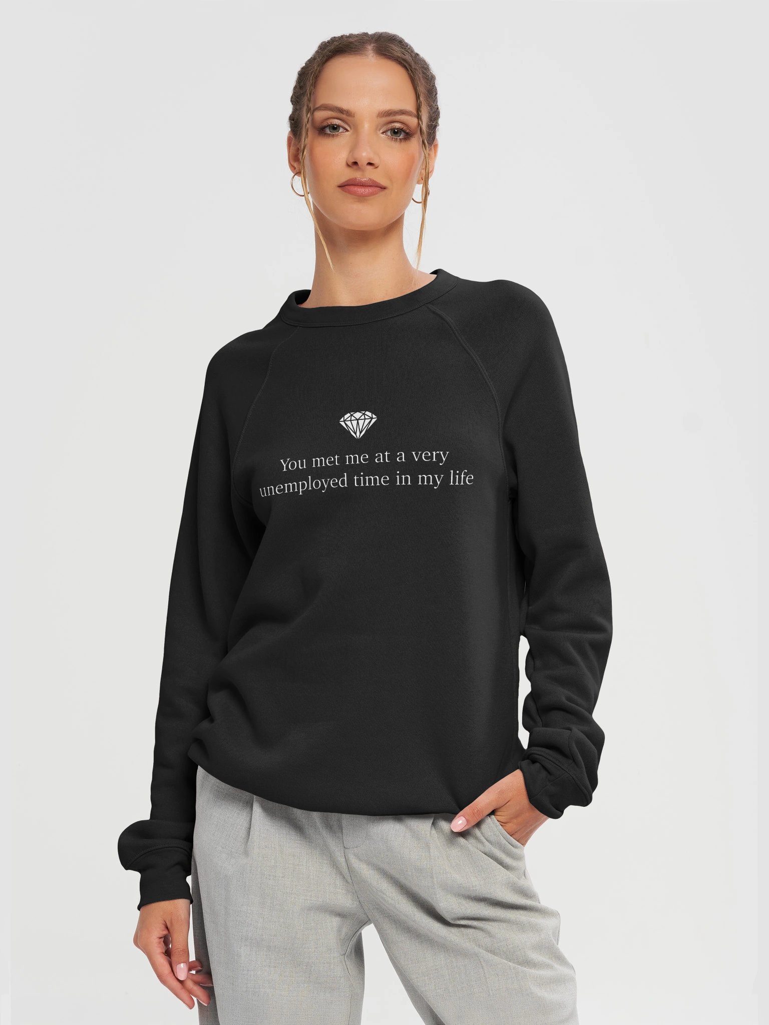 Unemployment women's sweatshirt product image (5)