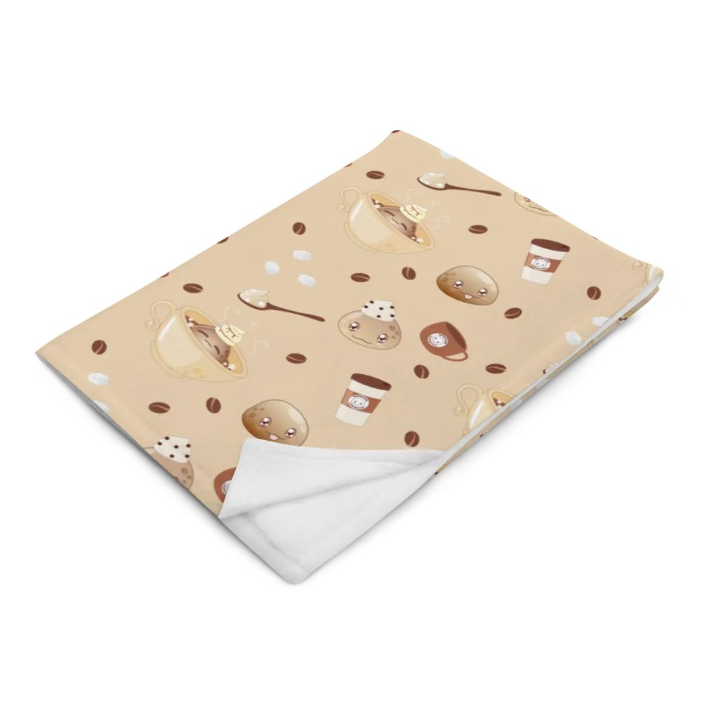 Coffee Slime Throw Blanket product image (4)