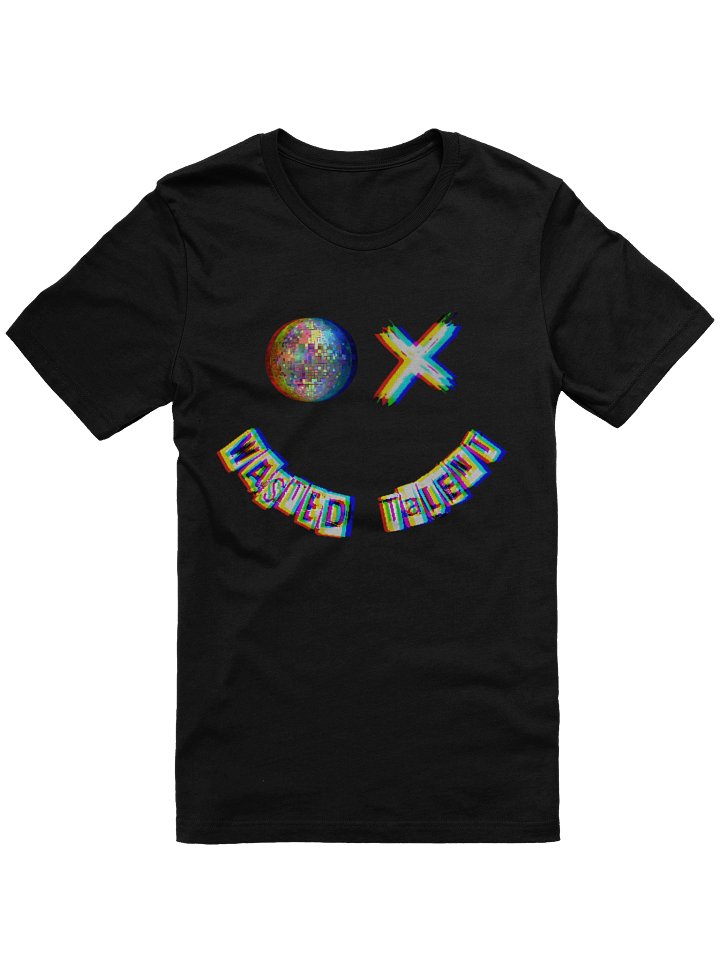 LIGHTWEIGHT OG GLITCH LOGO SMILEY Wasted Talent T-Shirt product image (1)