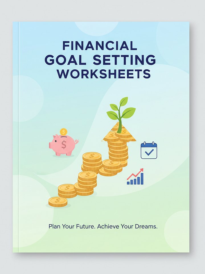 Financial Goal Setting Worksheets product image (1)