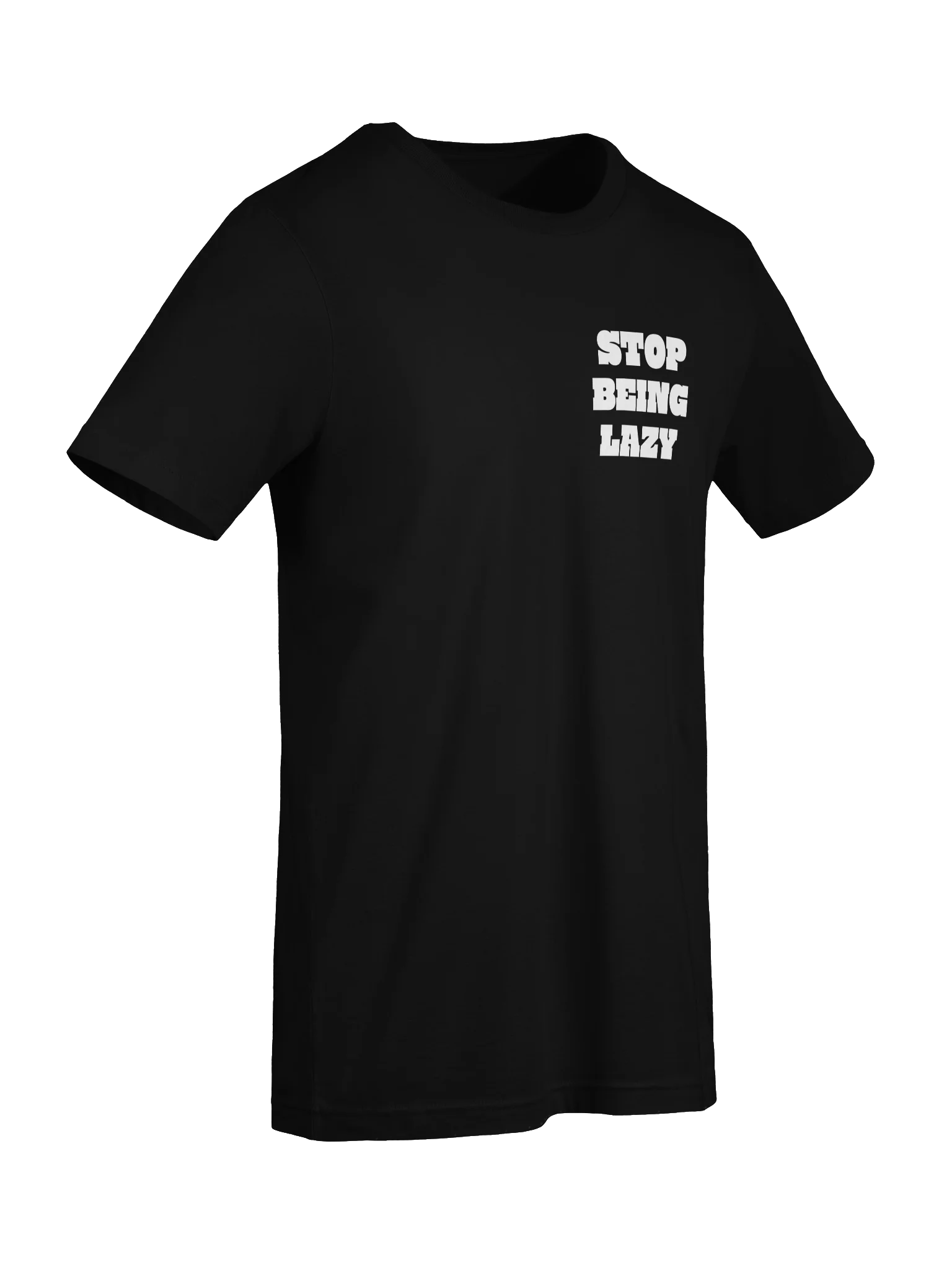 Stop Being Lazy — Classic Logo Tee product image (2)