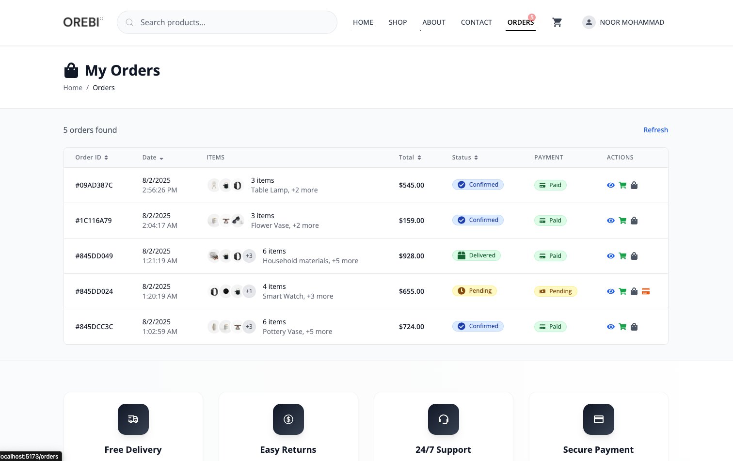 Orebi Shopping - Premium Full-Stack E-Commerce Platform product image (7)