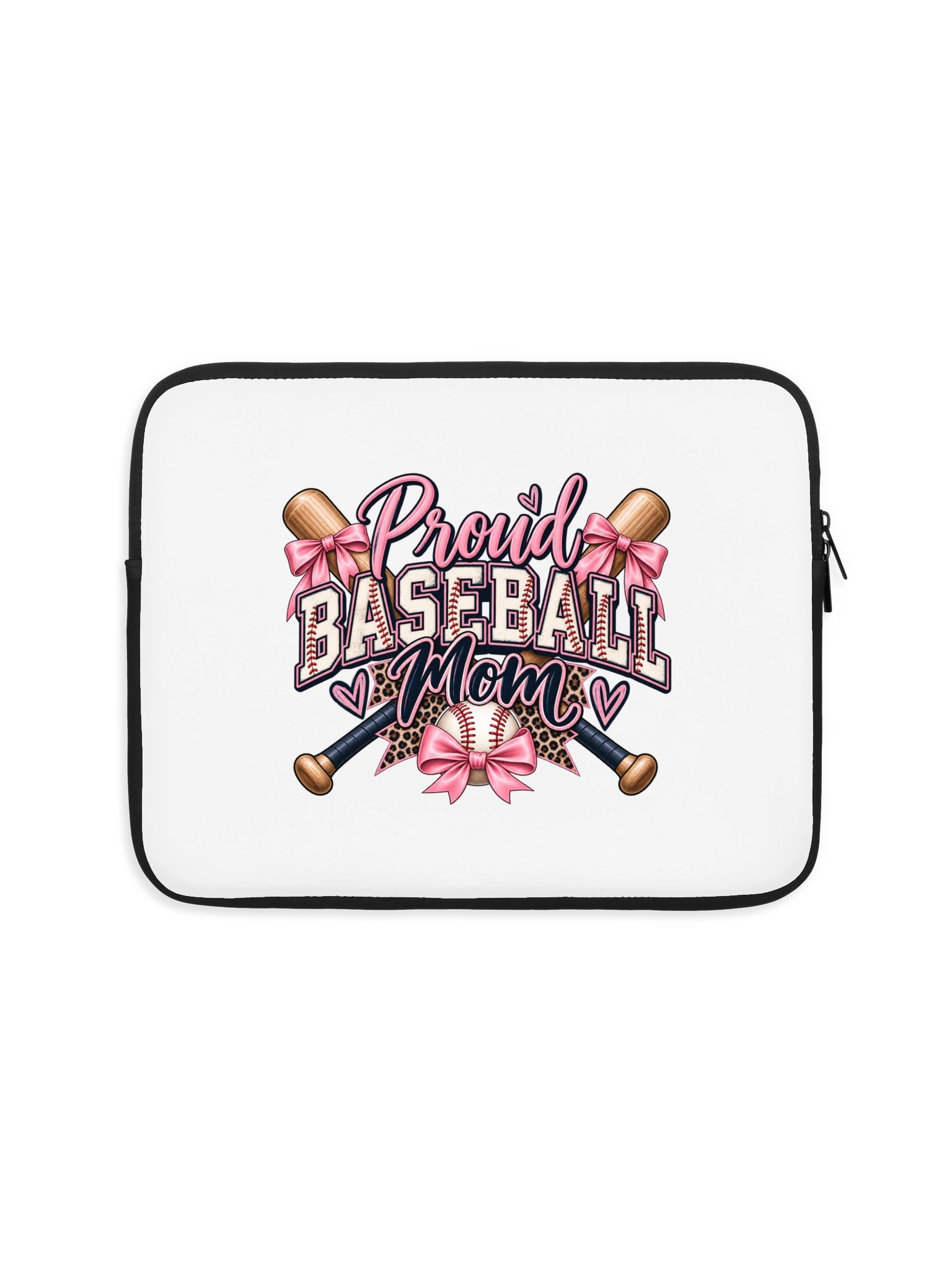 Proud Baseball Mom Laptop sleeve product image (1)