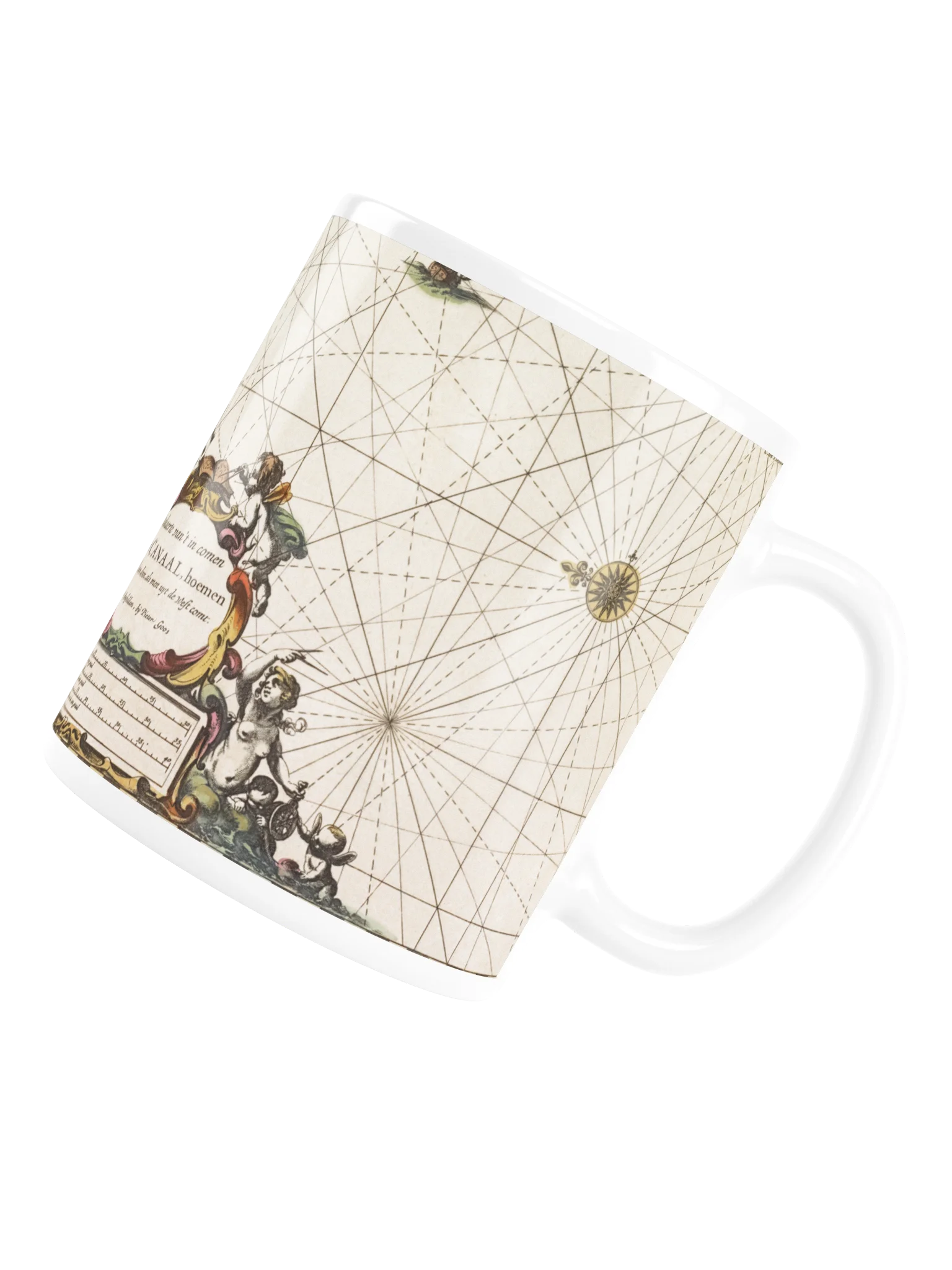 Vintage Nautical Map Mug product image (6)