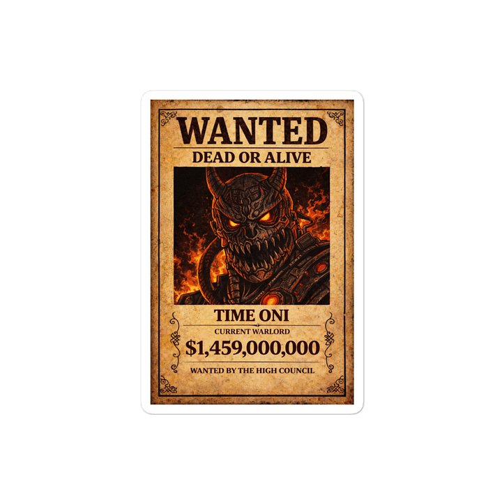 Time Oni Sticker product image (2)