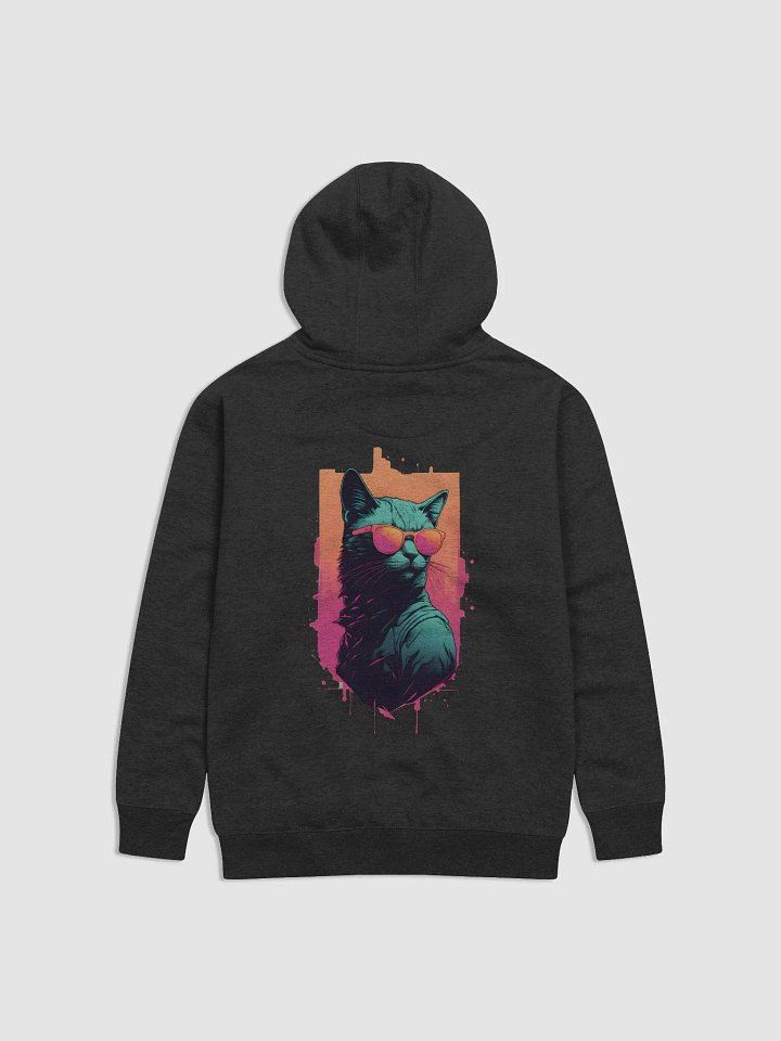 Confident Cat Coolness Premium Hoodie product image (23)