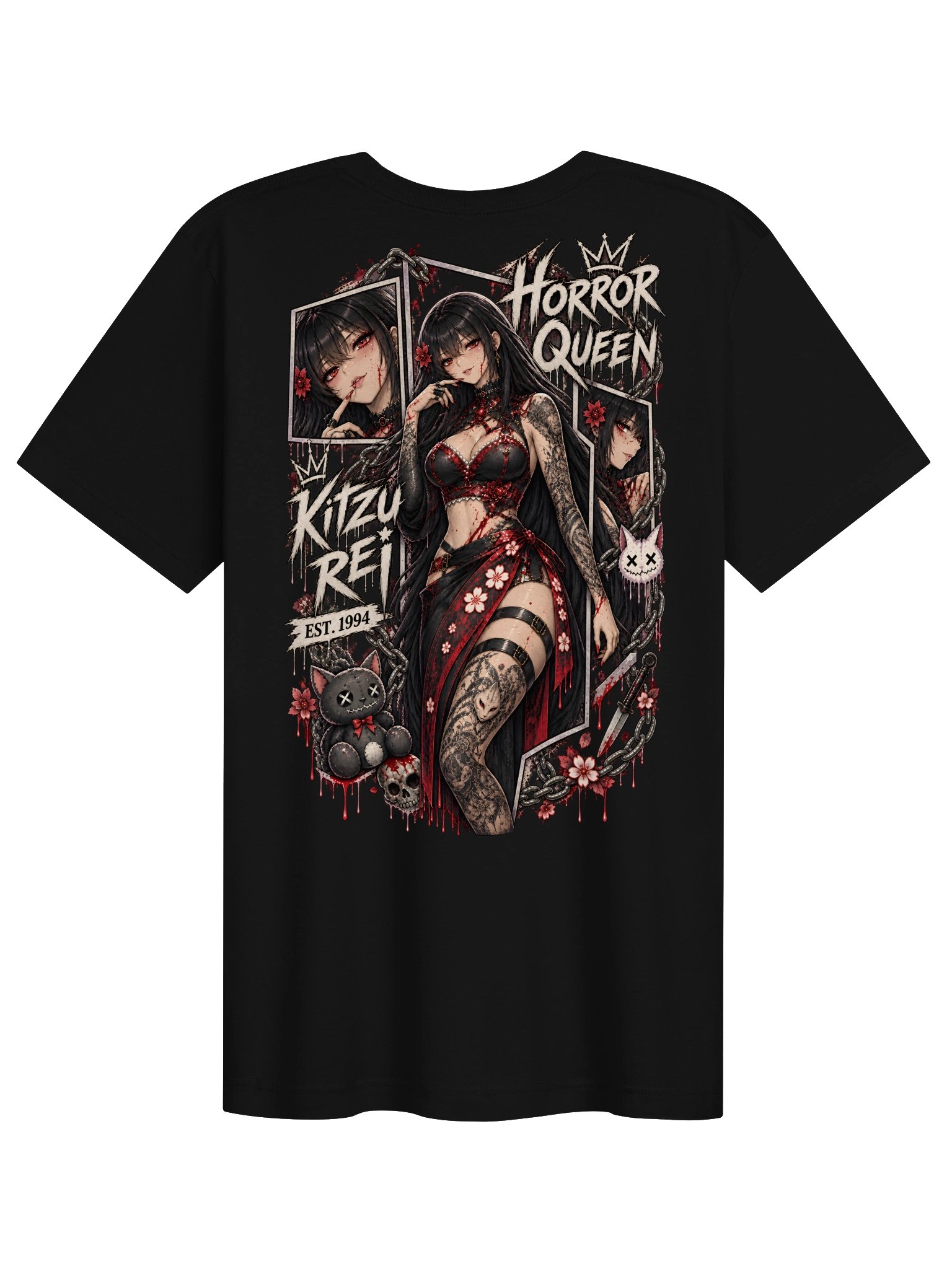 KITZUREI Gothic Drip Wordmark Tee product image (2)