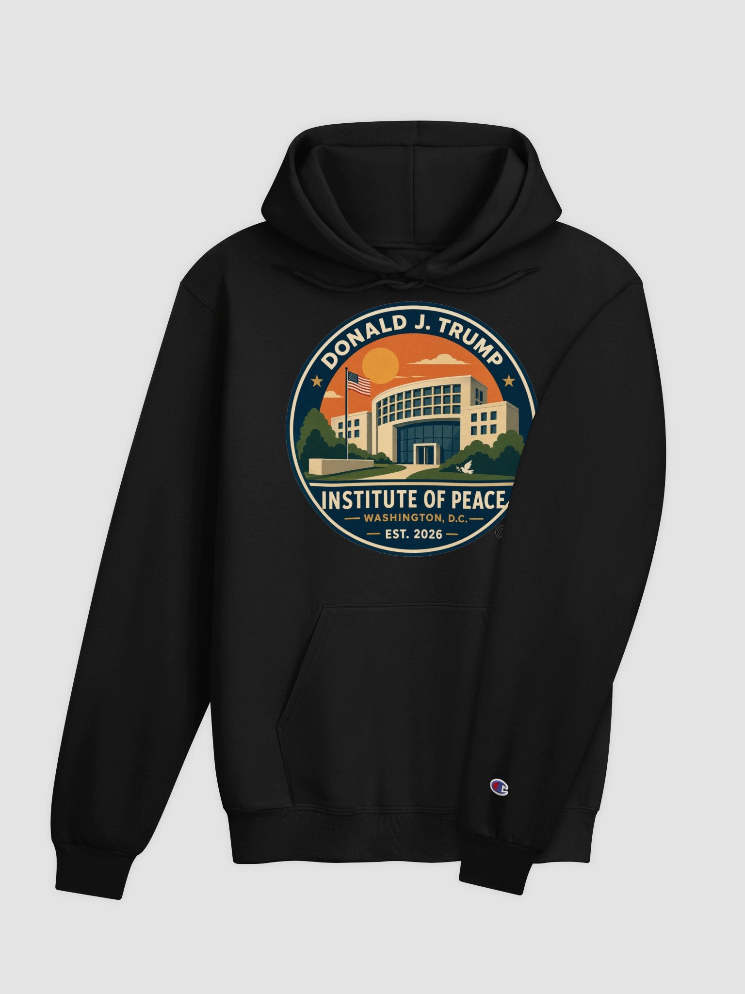 Champion Unisex Hoodie - Donald J. Trump Institute of Peace™ product image (4)