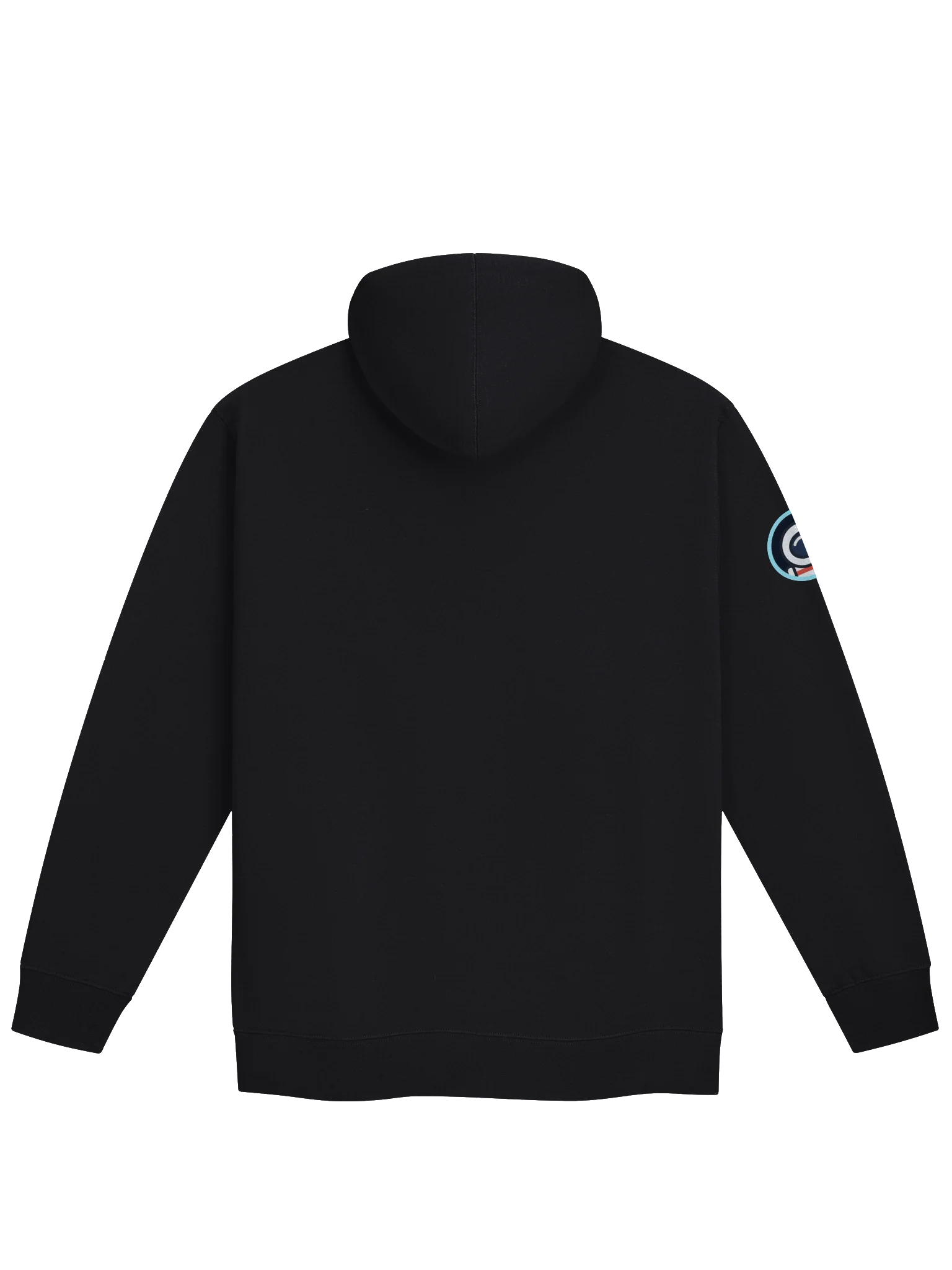 MoonMan Zip Hoodie, Wordmark Front Logo Sleeve product image (2)