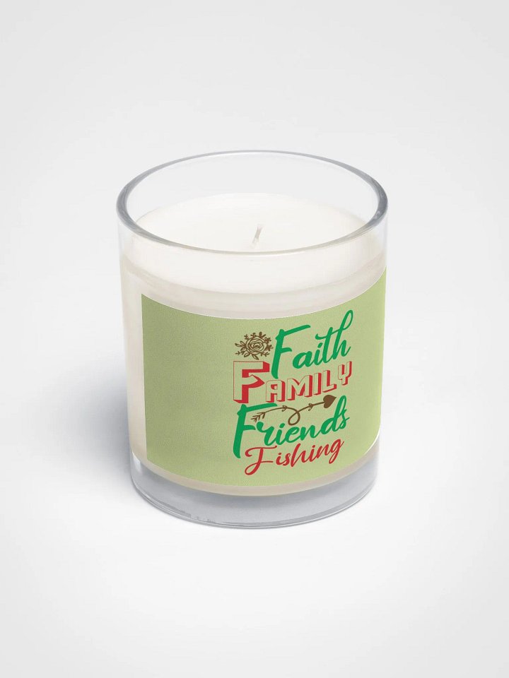 Faith Family Friends Fishing Soy Wax Candle product image (2)