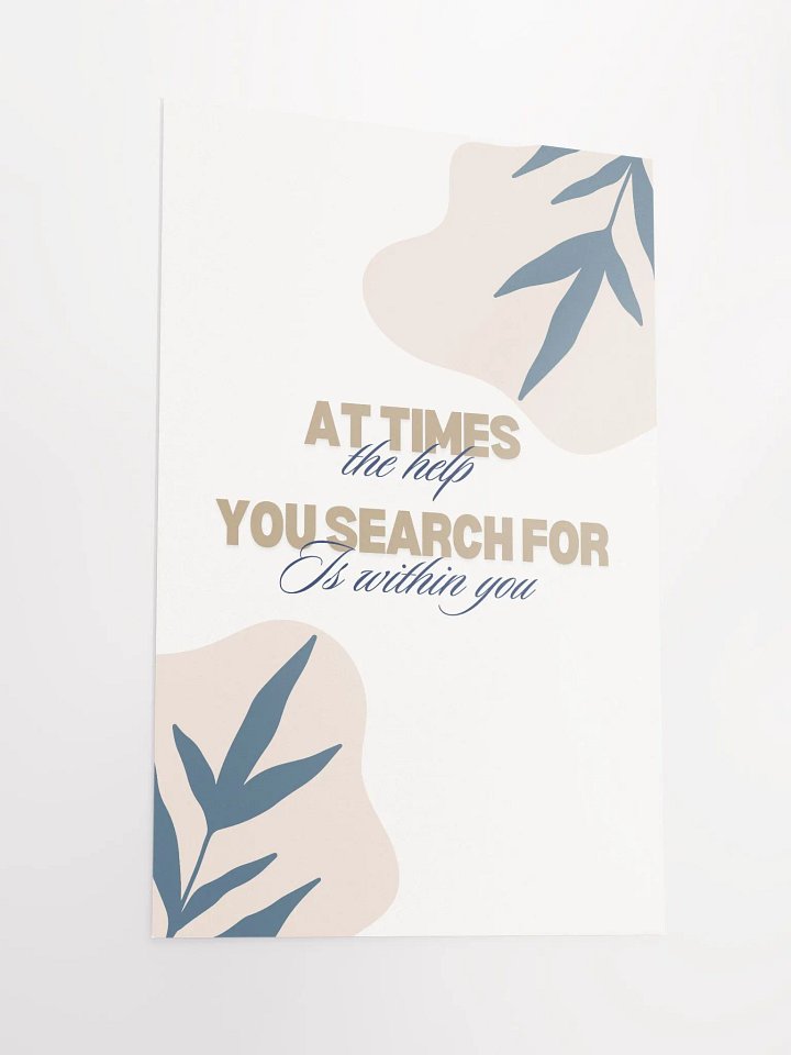 Within You - Inspirational Matte Poster product image (2)