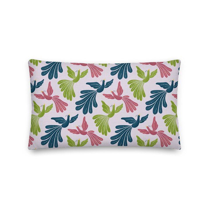 Mid-Century Modern Firebirds Pillow product image (2)