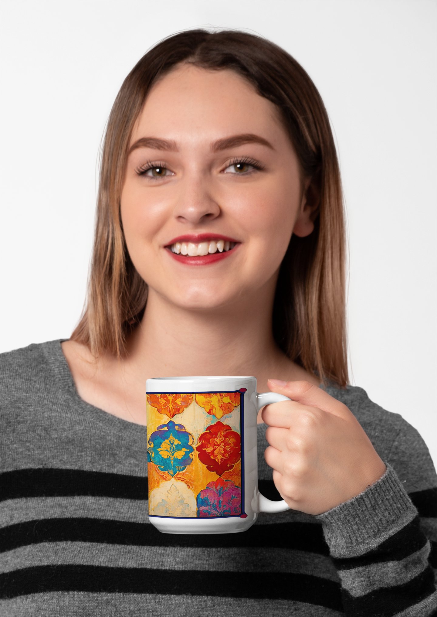 Colorful Symmetrical Splendor Mug 15oz product image (7)