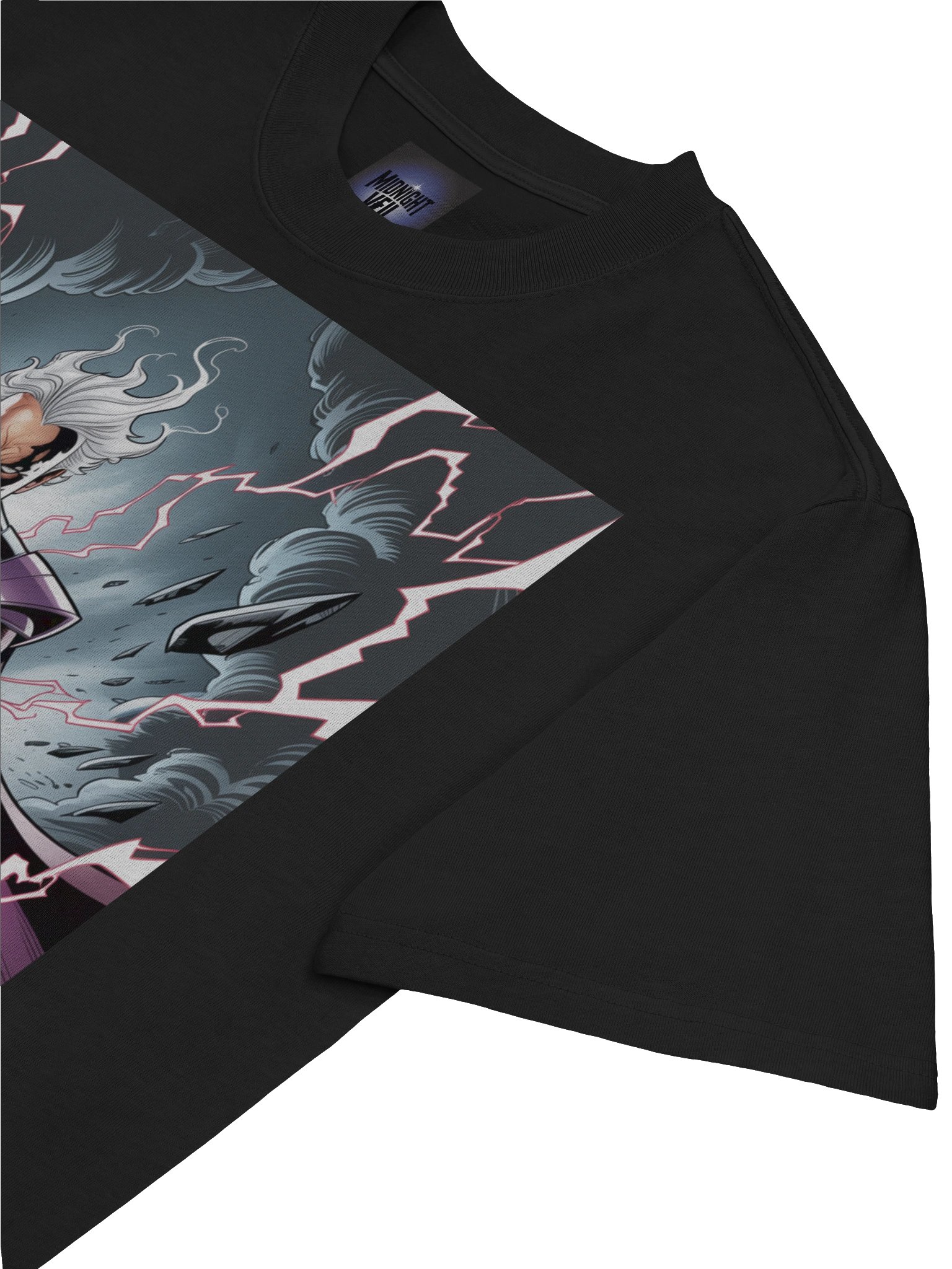 Magneto's Stormforged Fury – Premium Oversized Faded T-Shirt product image (7)