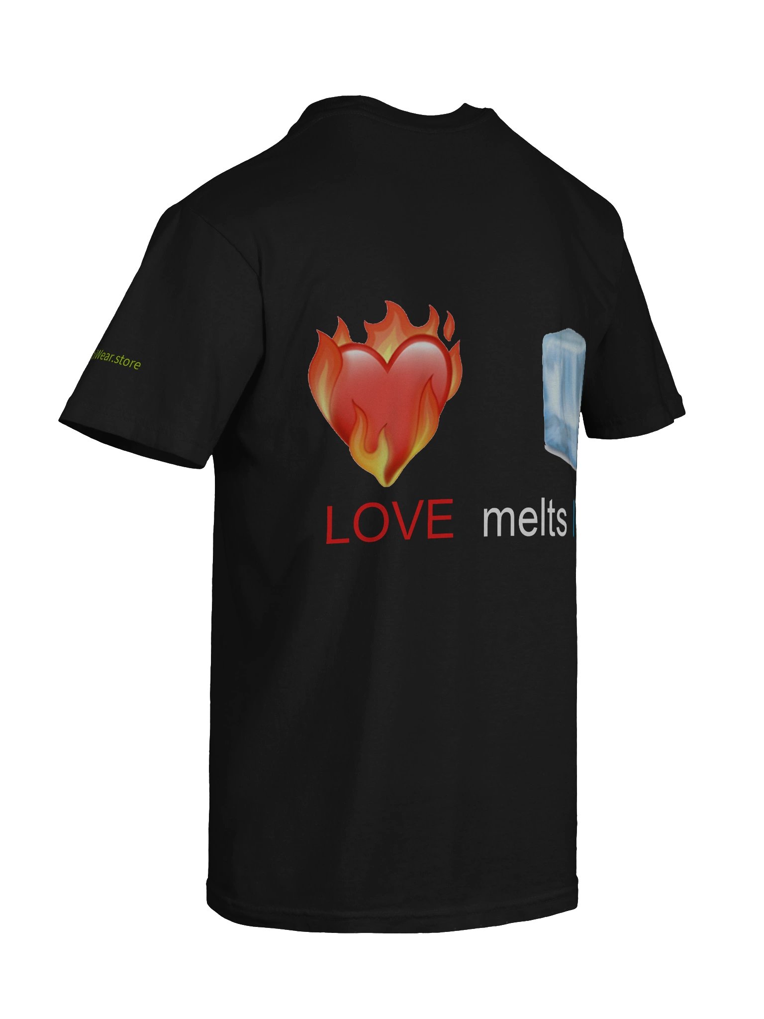 LOVE melts ICE T-Shirt Back Print product image (10)