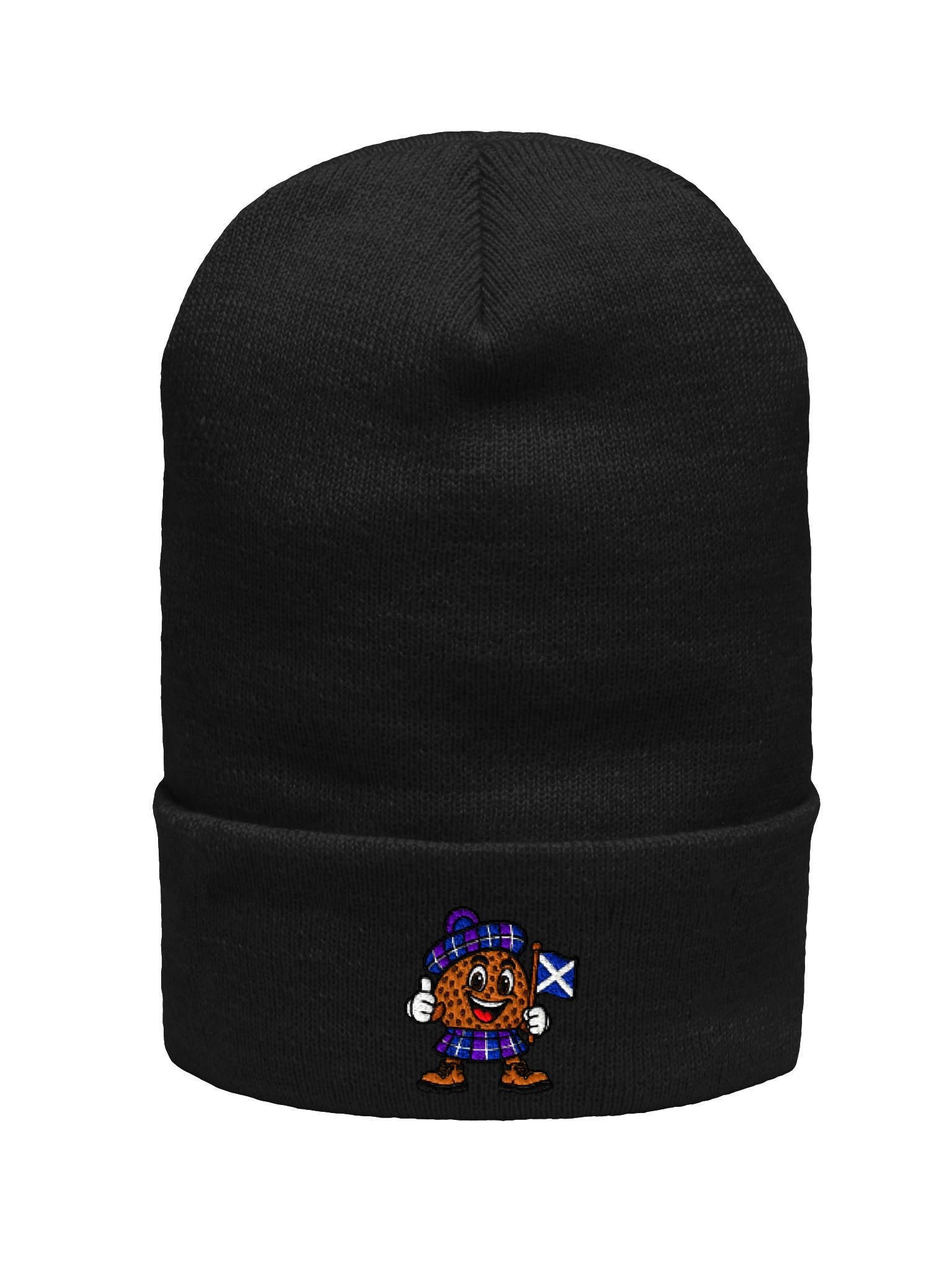 Mr Haggis Thumbs-Up Cuffed Beanie product image (2)