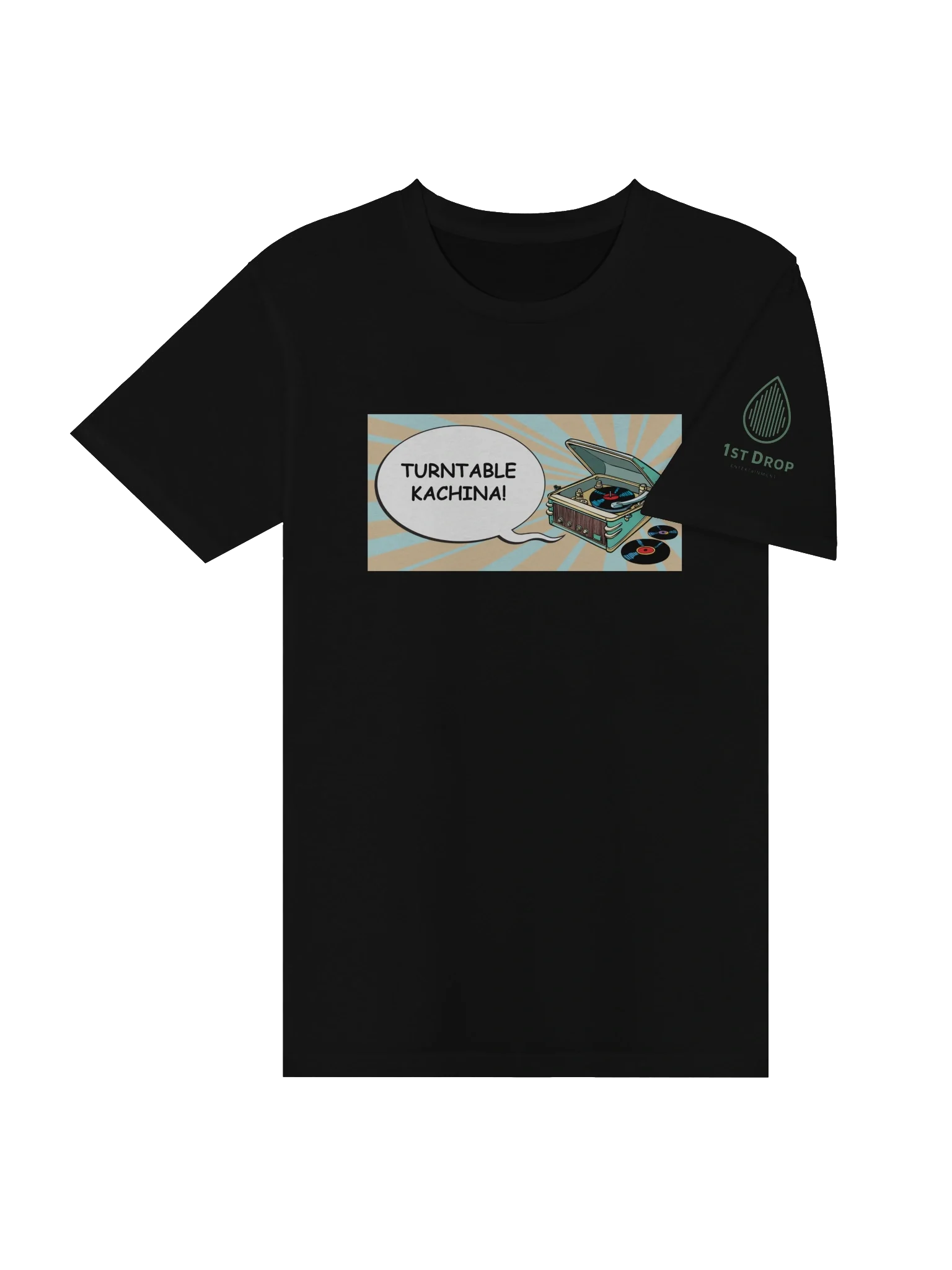 Turntable Kachina - Let The Record Speak T-shirt