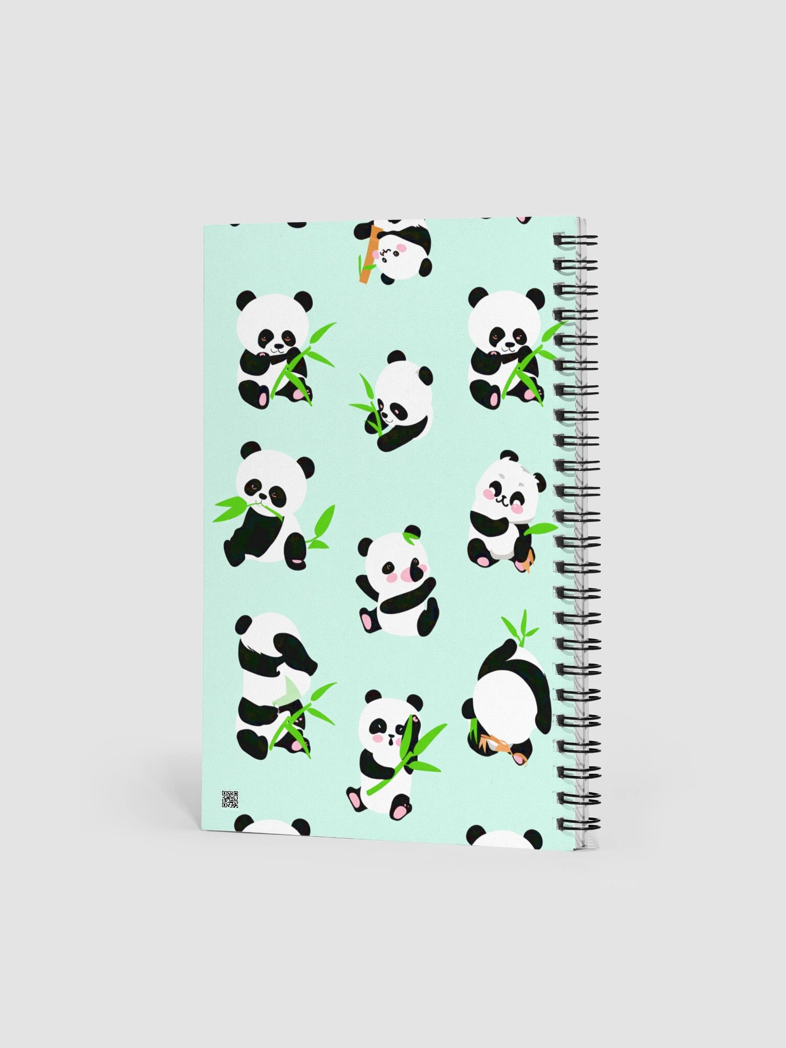 Playful Pandas Spiral Notebook product image (2)