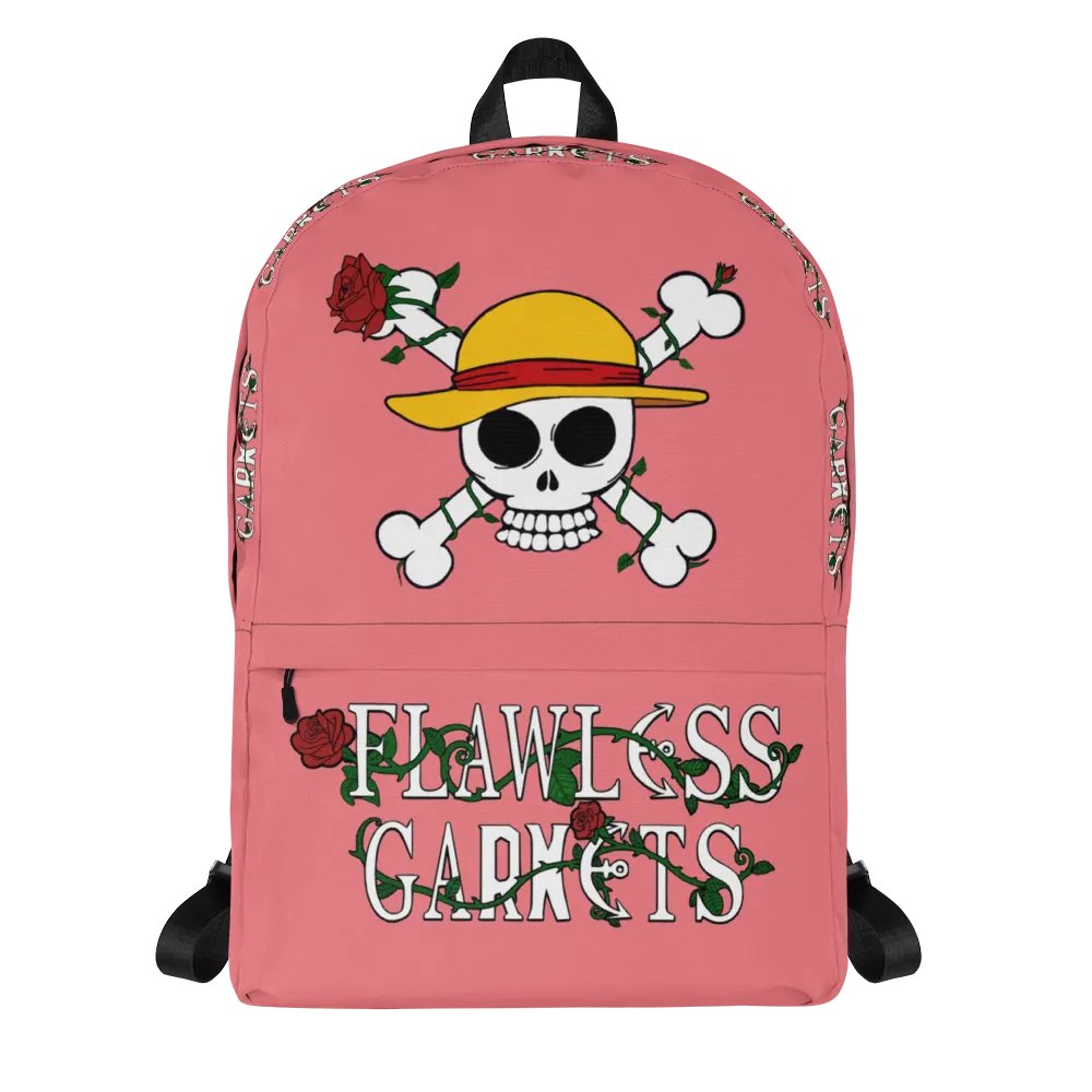 Flawless Garnets ONE PIECE Backpack Design 2 Pink product image (3)