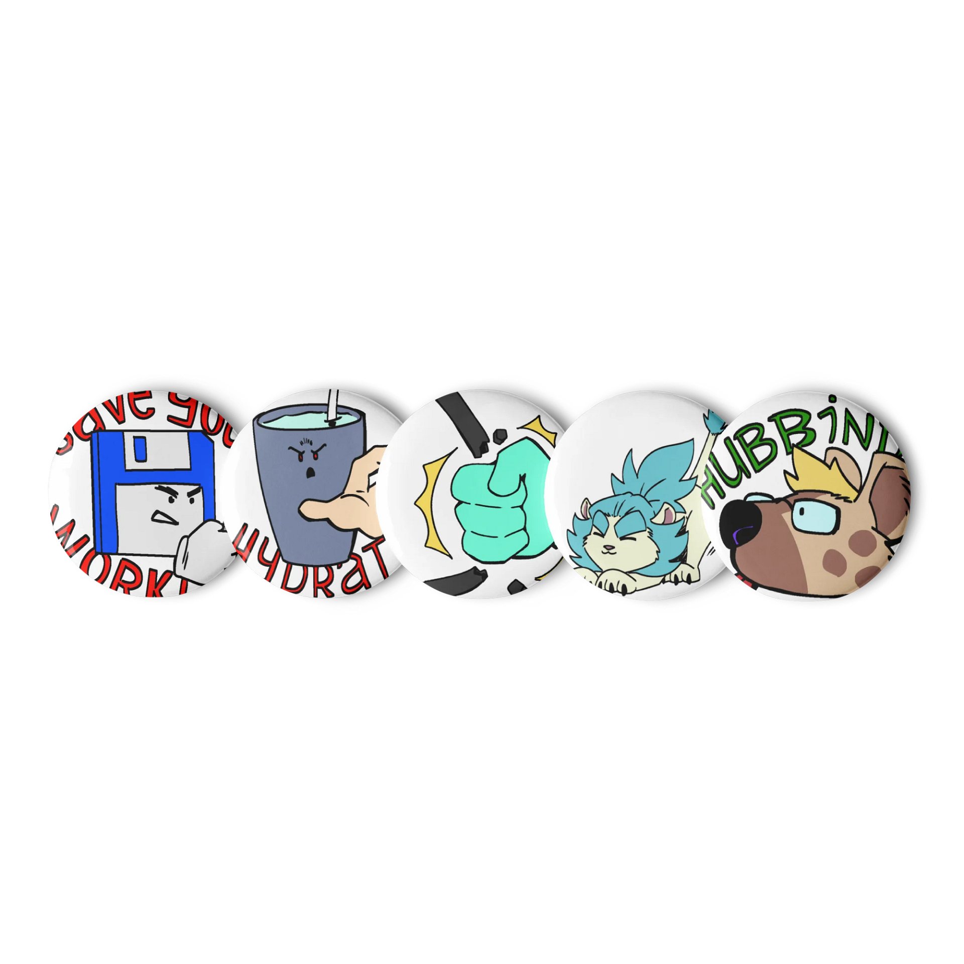 Zeiros Lion Pin Set product image (1)