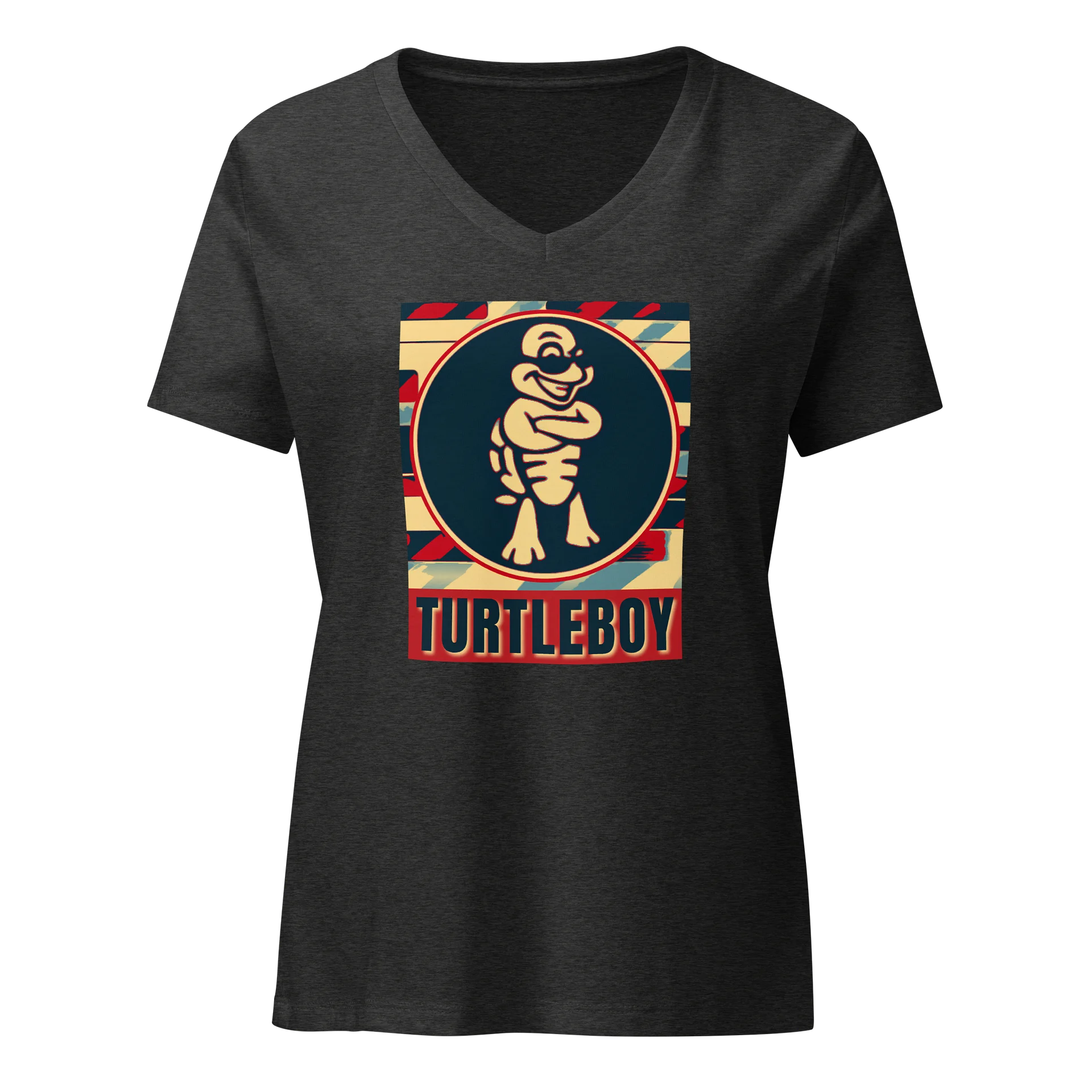 Turtleboy Hope - Women's Relaxed V Neck product image (1)