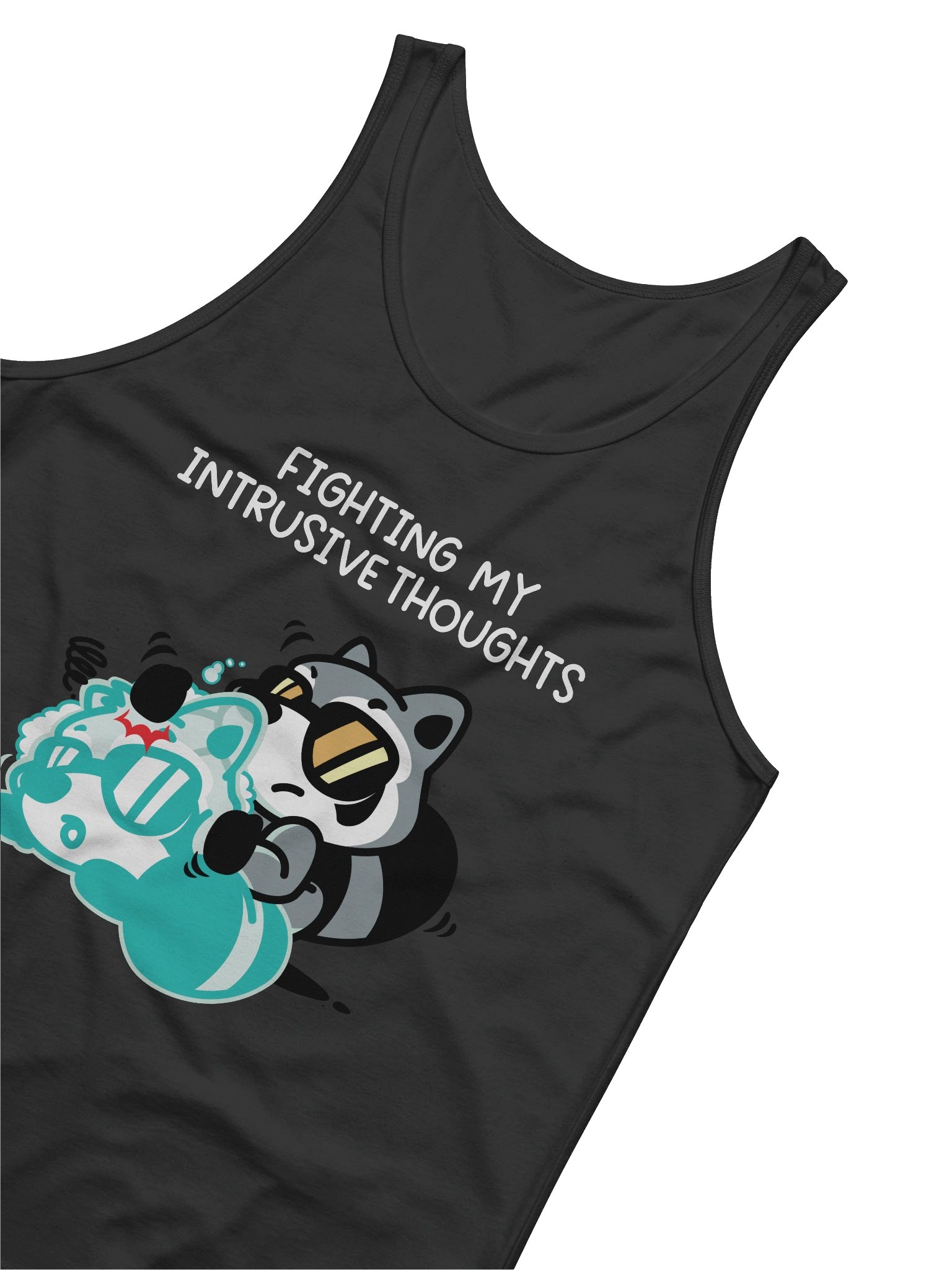 Fighting My Intrusive Thoughts Tank Top product image (18)