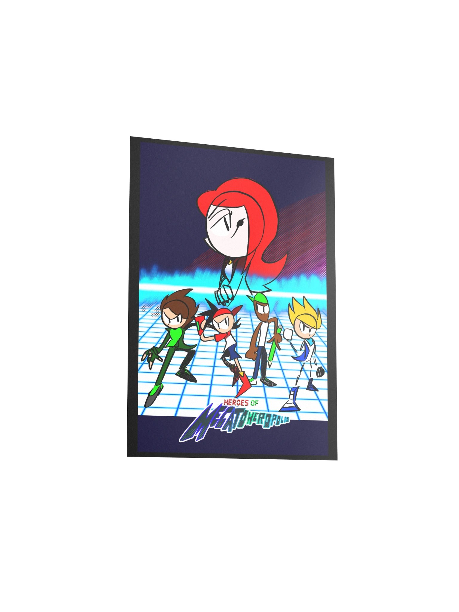 Heroes of Megatoweropolis: The Impossible Saga Poster product image (3)