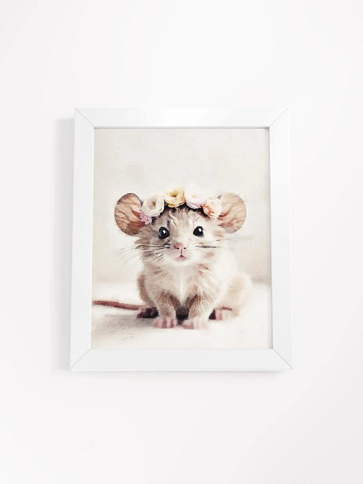 Little Mouse with Flower Crown product image (4)