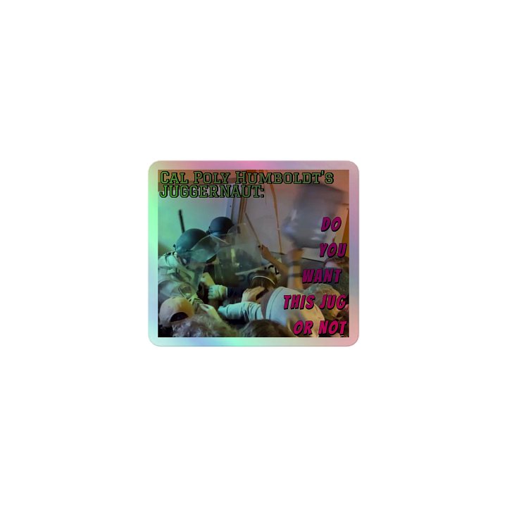 JUGGERNAUT STICKER: BONK Holographic sticker product image (1)