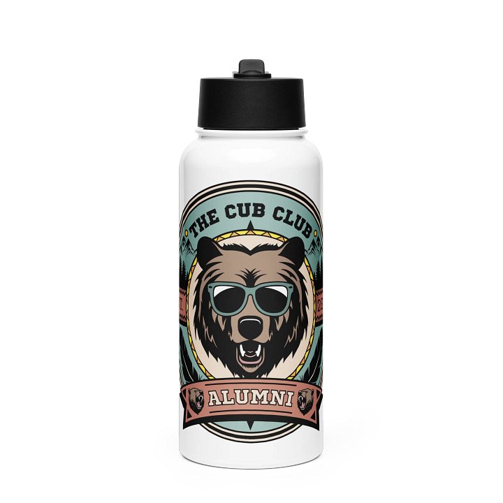The Cub Club Alumni Stainless Steel Bottle product image (1)