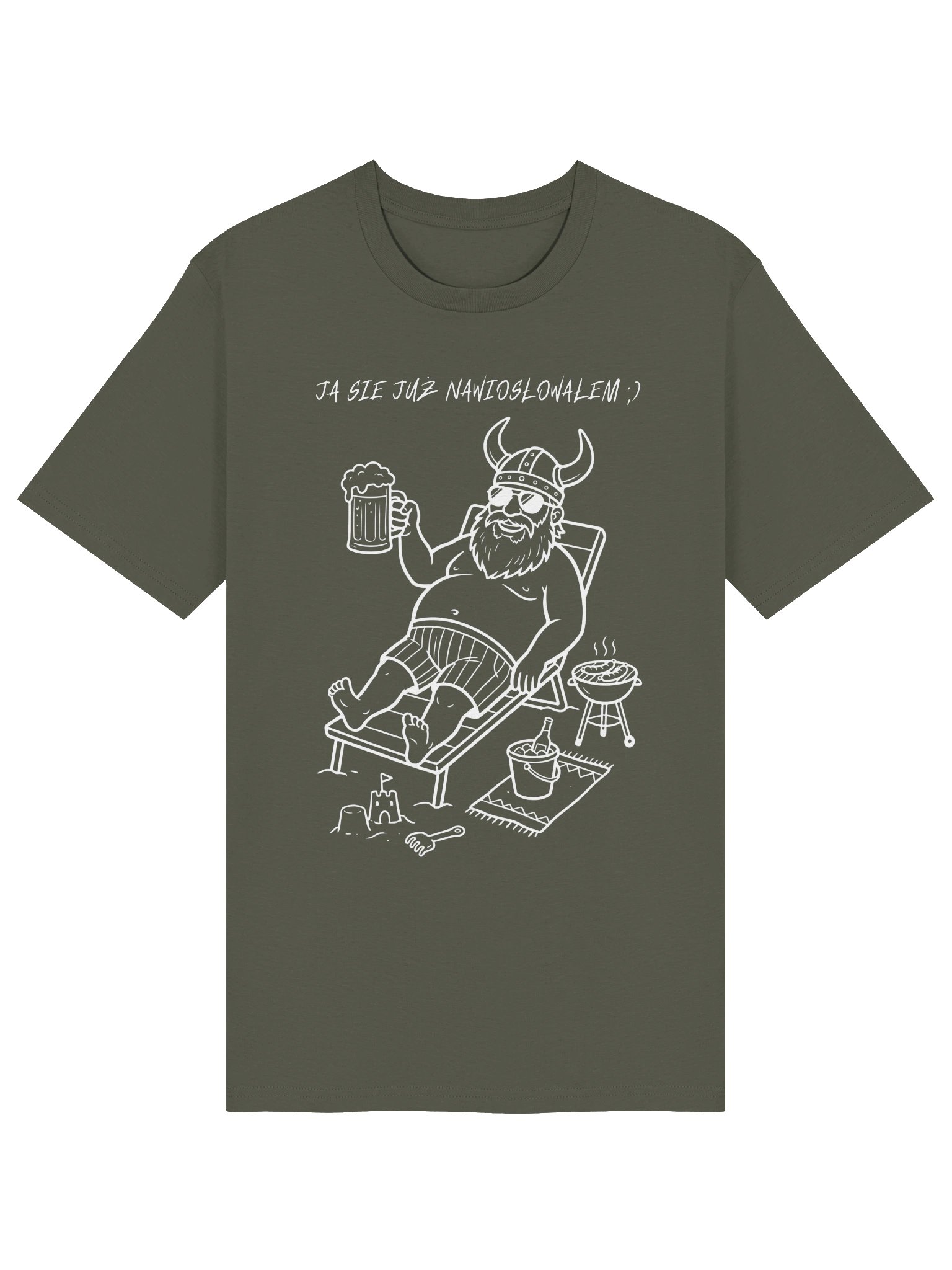 Ja się już nawiosłowałem - unisex t-shirt z bawełny organicznej product image (51)