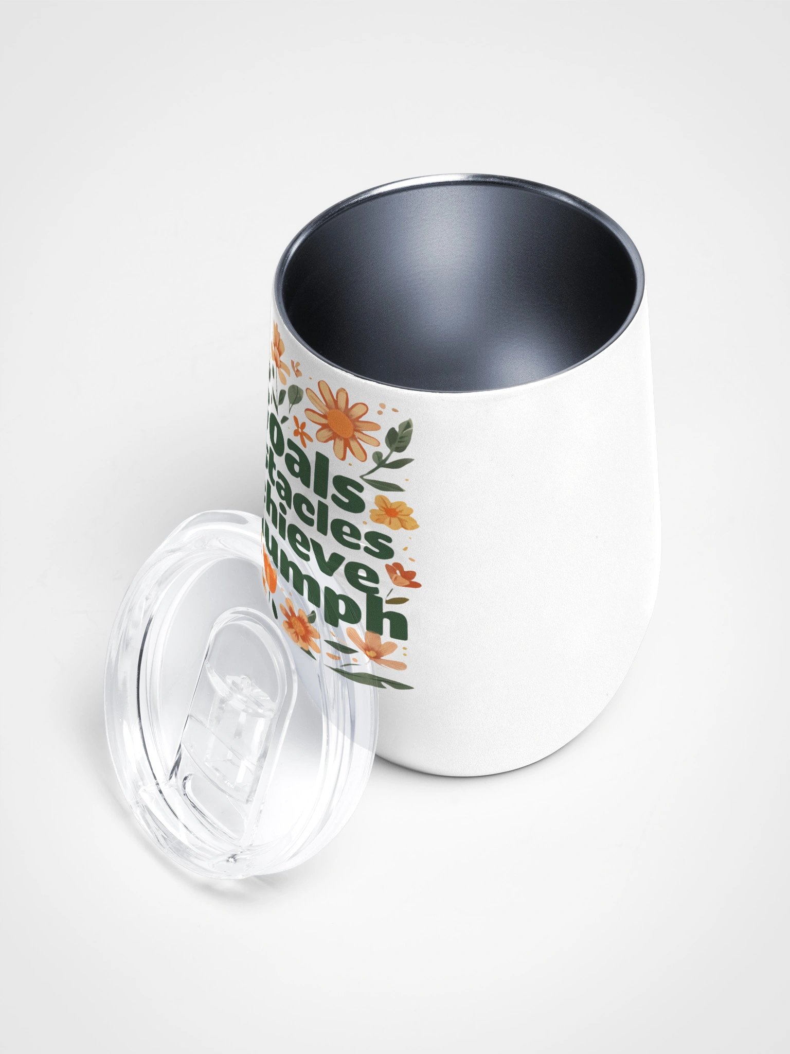 G.O.A.T Floral Wine Tumbler product image (4)