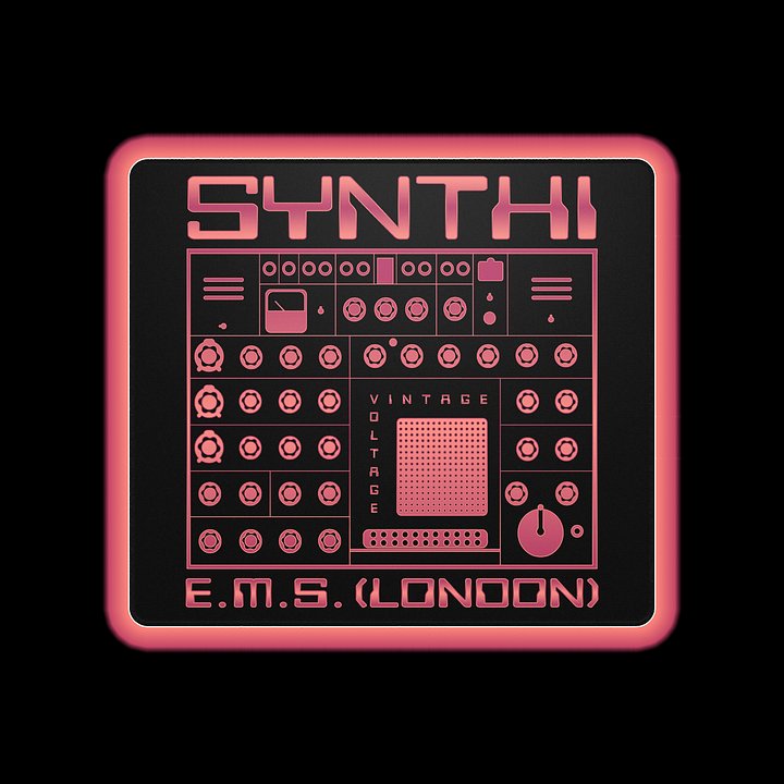 EMS Synthi Gaming Mouse Pad - AKS VCS3 Electronic Music Studios (Vintage Analog Synth) product image (1)