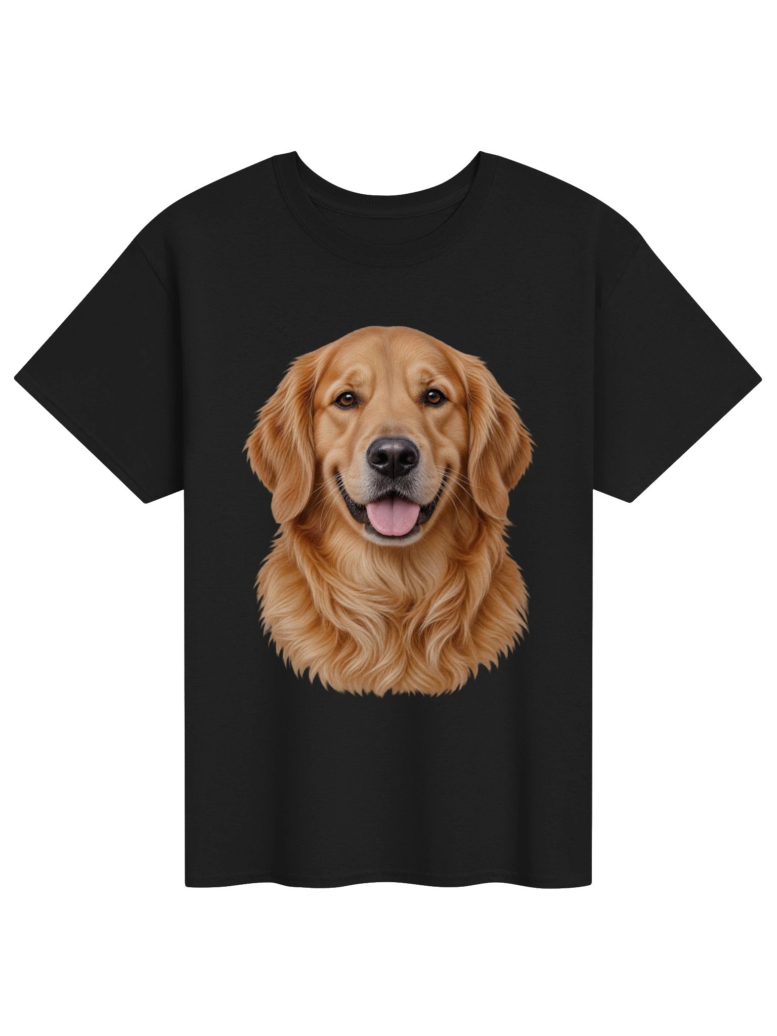 Dog - Golden Retriever (Face) — Unisex Gildan Heavyweight 100% Cotton T-Shirt product image (1)