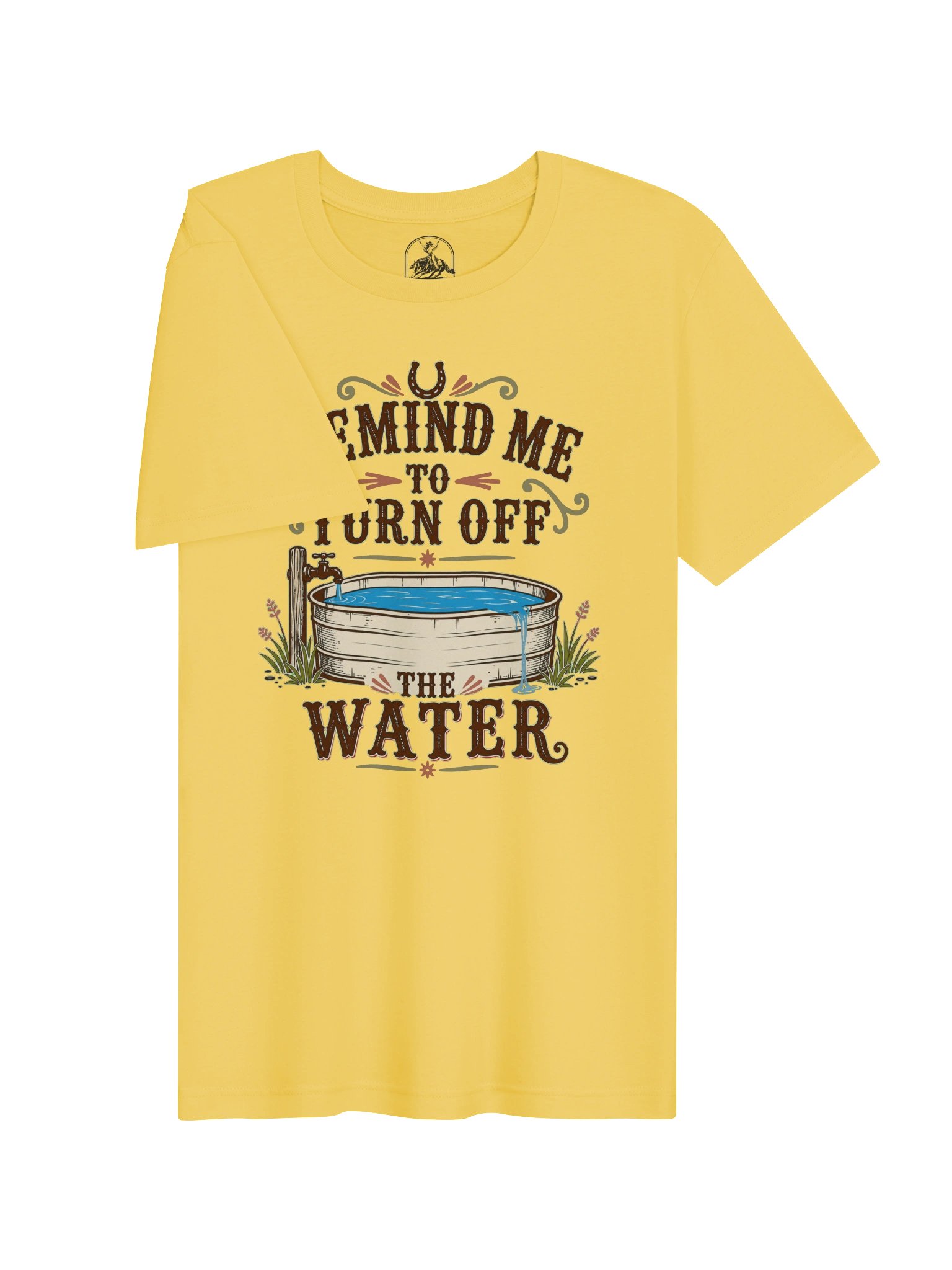 Remind Me to Turn Off the Water Tee product image (13)
