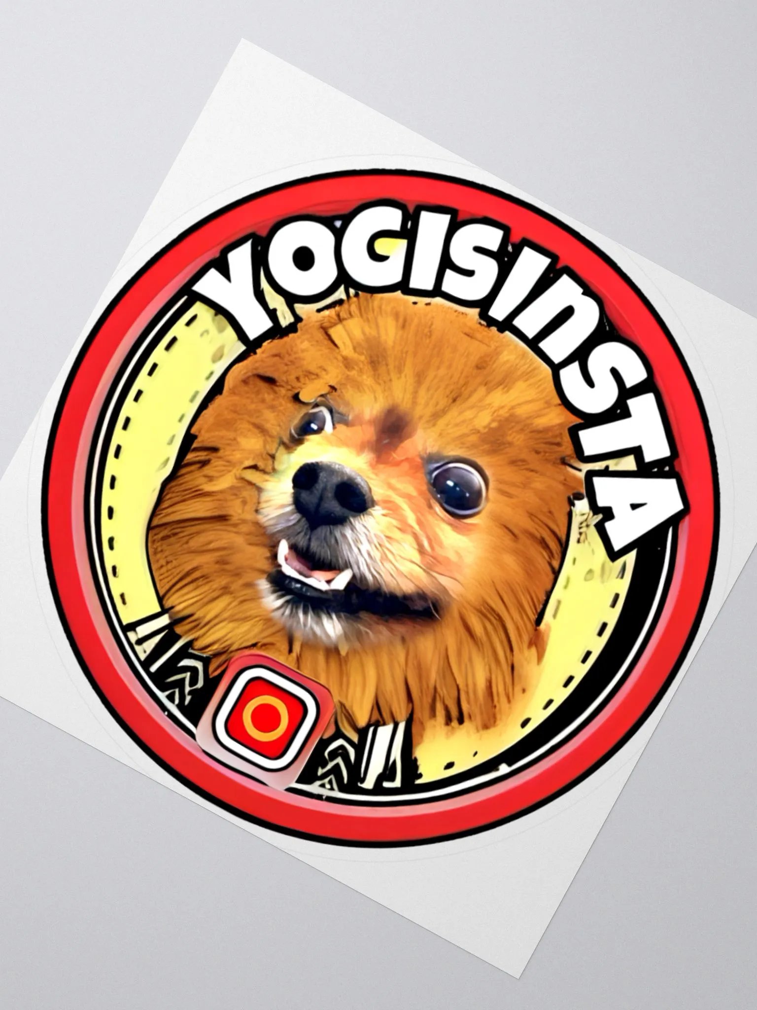 Yogisinsta Logo Sticker product image (5)