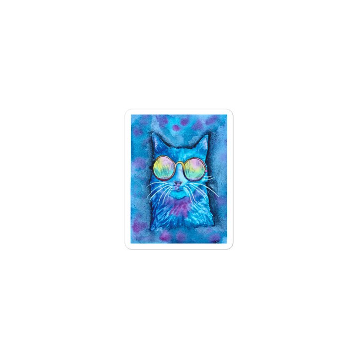Willa the Wonder Cat — Die-Cut Sticker product image (2)