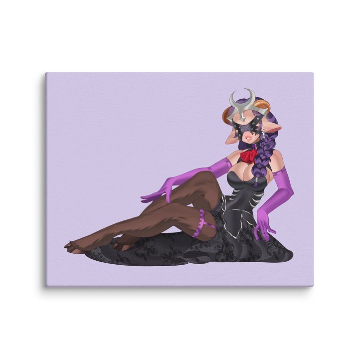 Chibi Omonora Pinup Canvas Art product image (1)