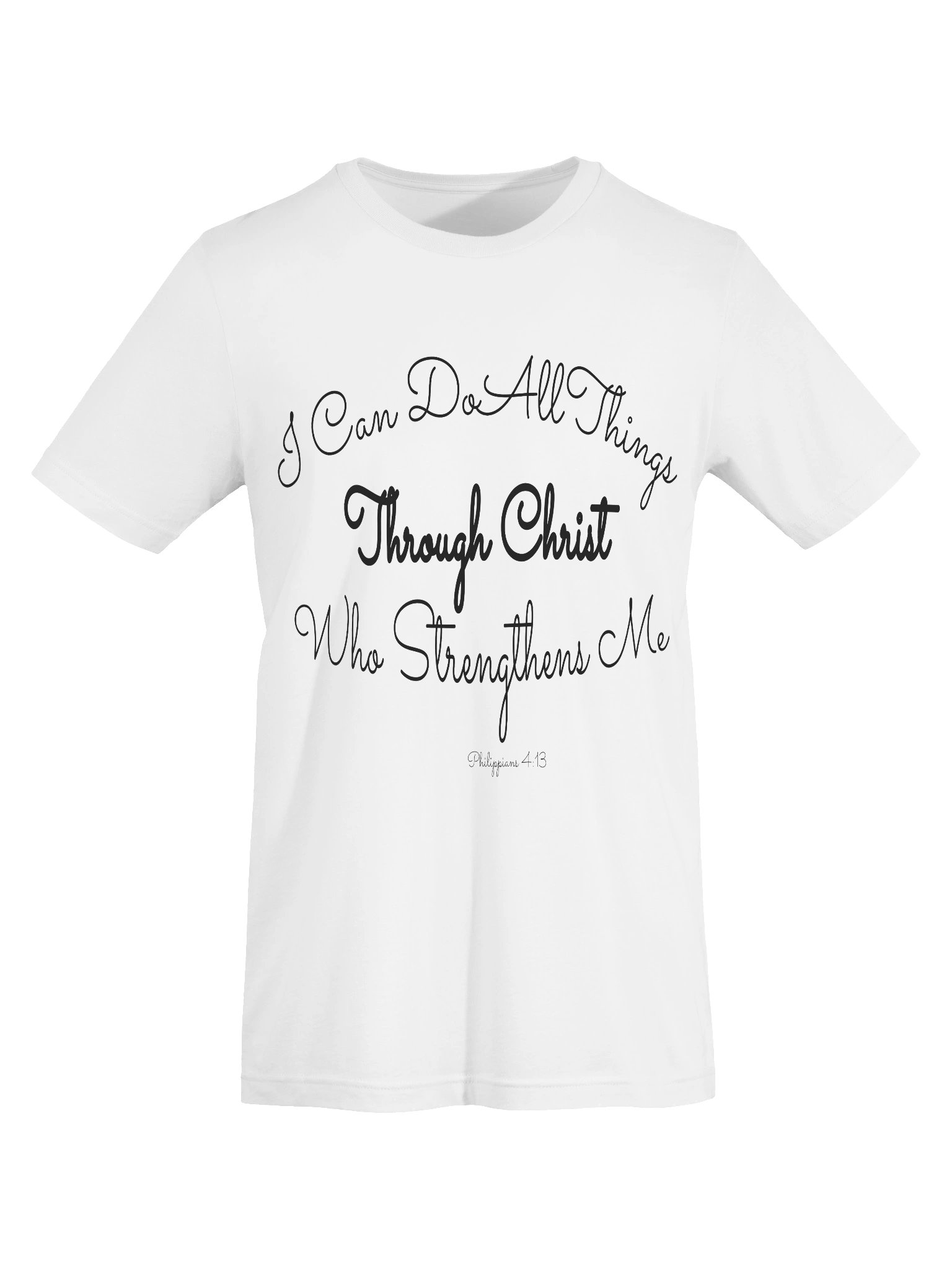 D2You I Can Do All Things Classic T Shirt -Front (unisex) product image (13)