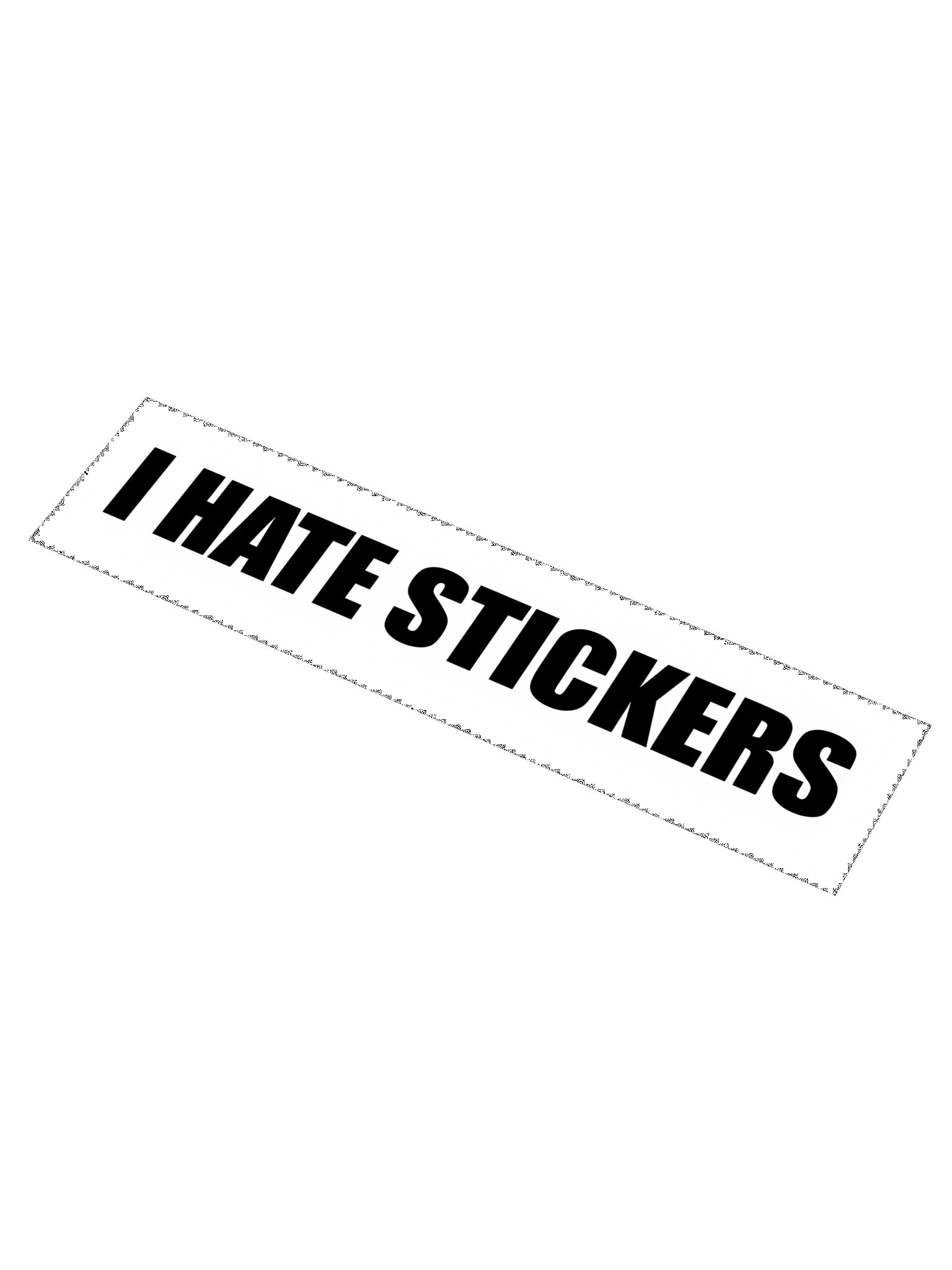 I HATE STICKERS product image (1)