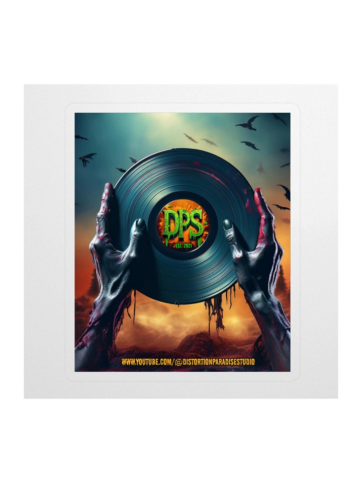 DPS Zombie Vinyl sticker product image (1)